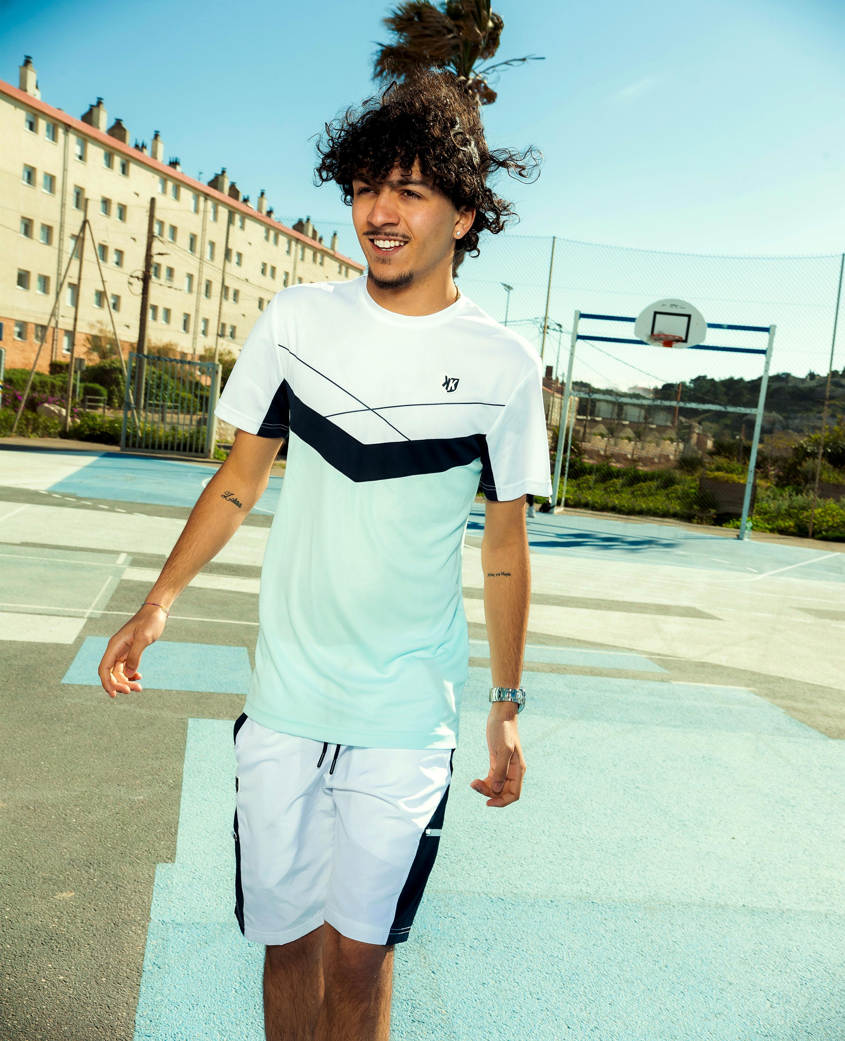 FK Game T-shirt - White/Blue