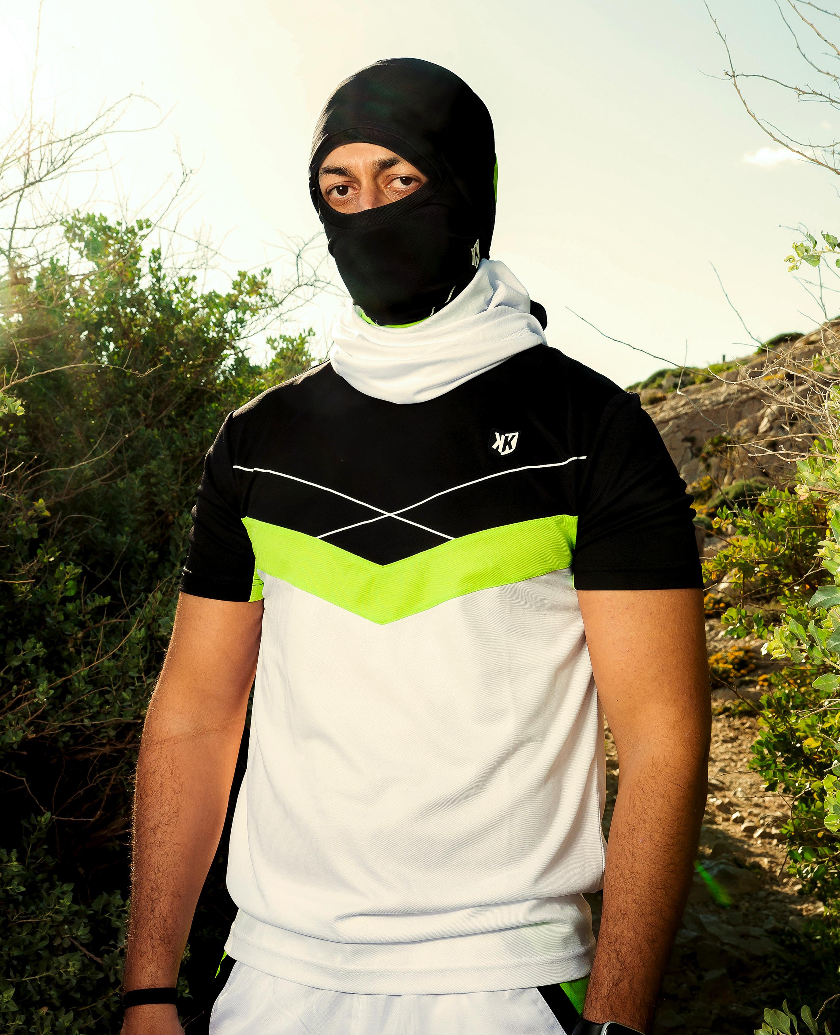 FK Game T-shirt - Black/White/Green