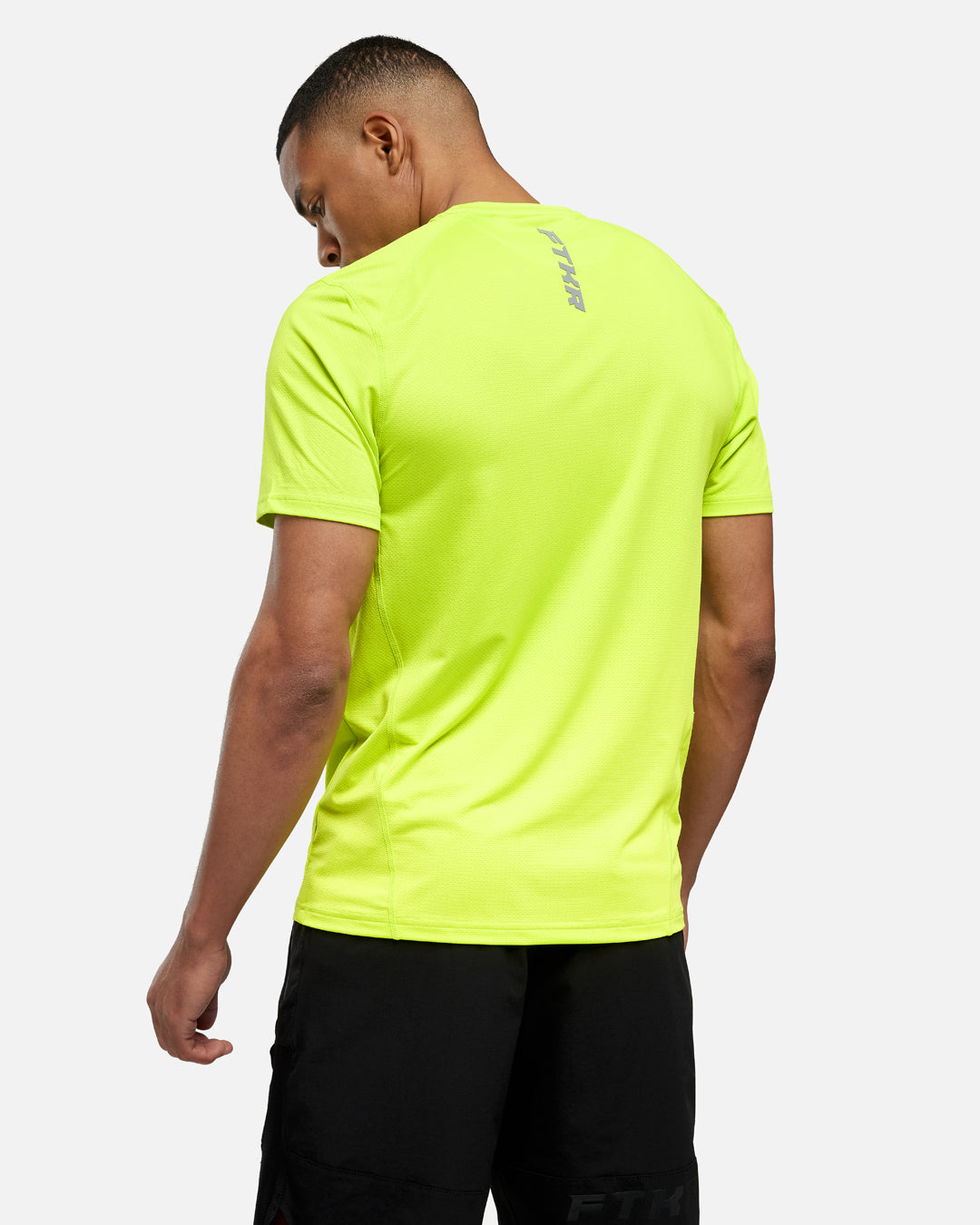 Camiseta FK Performance Record - Amarillo Flúor