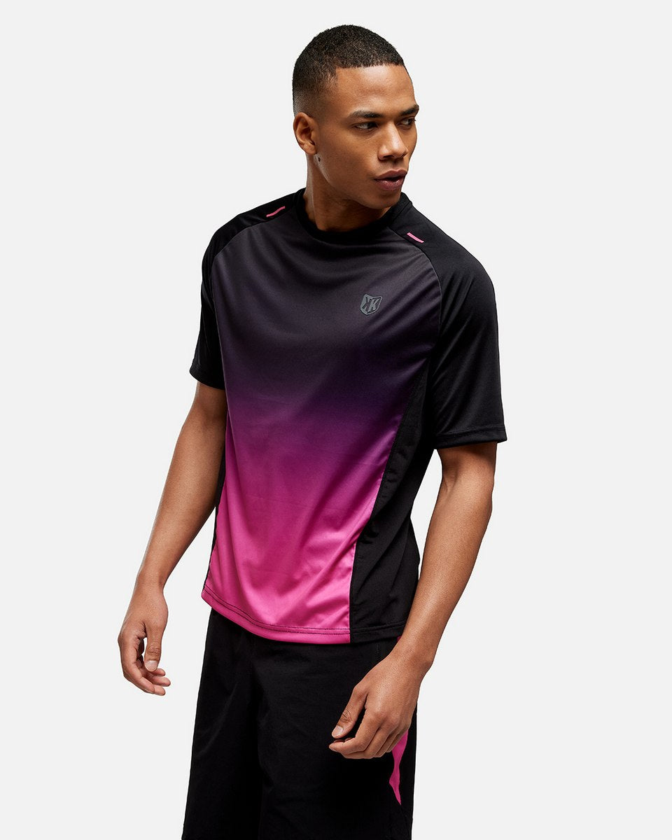 T-shirt FK Storm - Noir/Rose