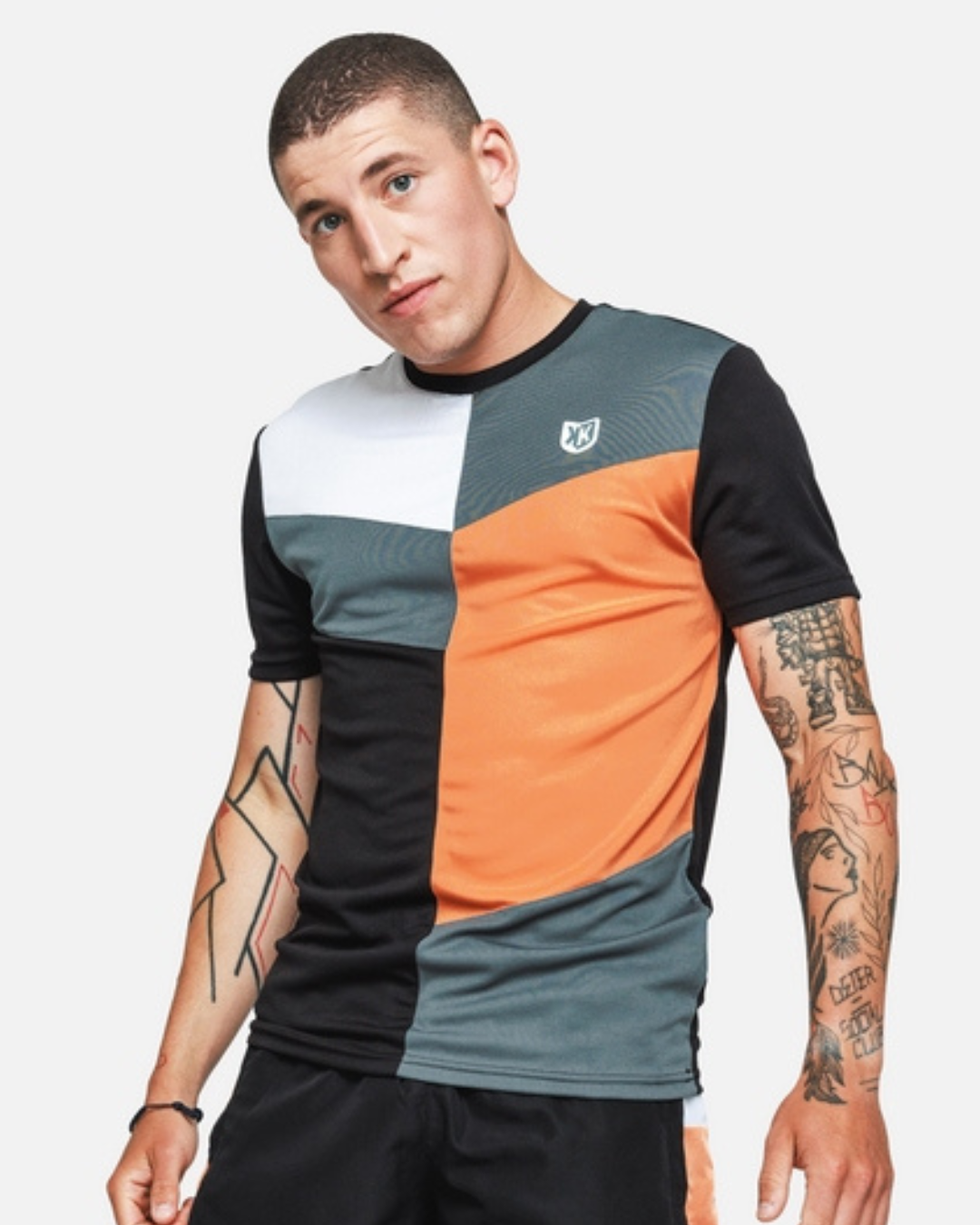 T-shirt FK Ultra - Noir/Orange/Blanc