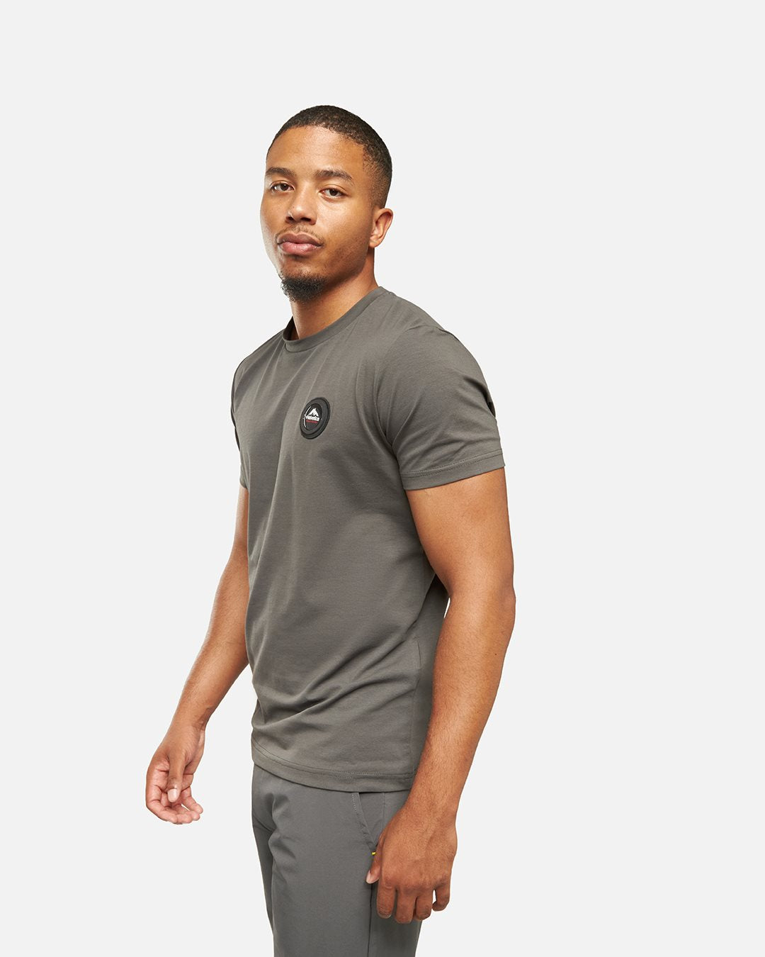 Helvetica Ajaccio T-Shirt – Grau
