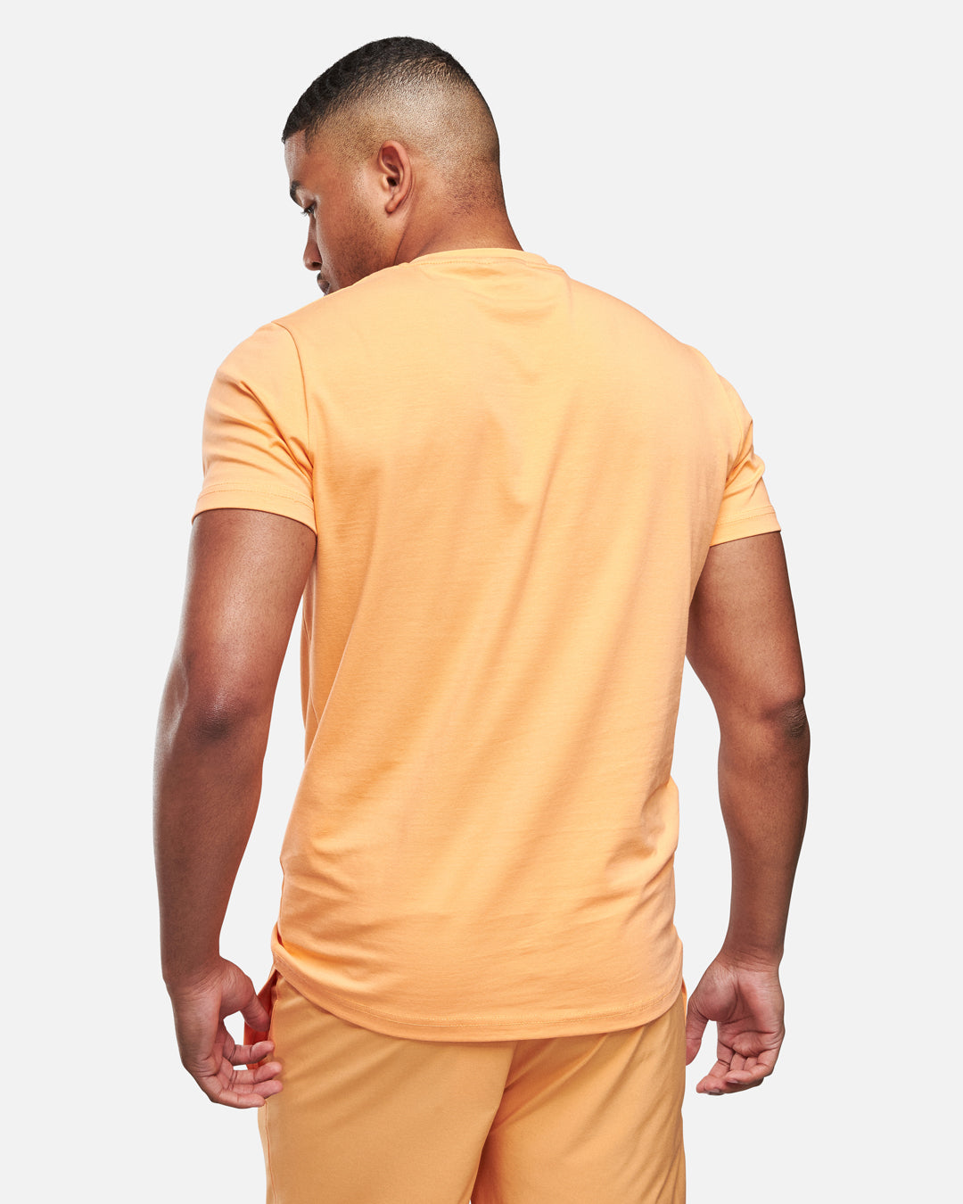 T-Shirt Helvetica Ajaccio - Orange
