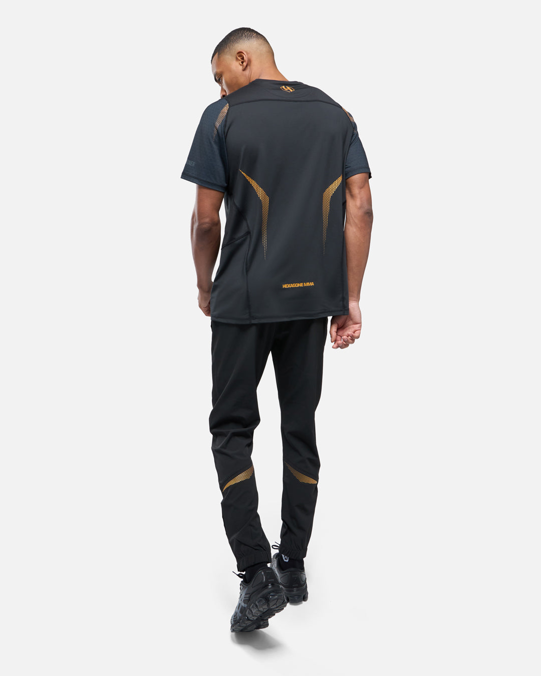 T-Shirt FK x Venum Hexagone MMA - Schwarz/Gold