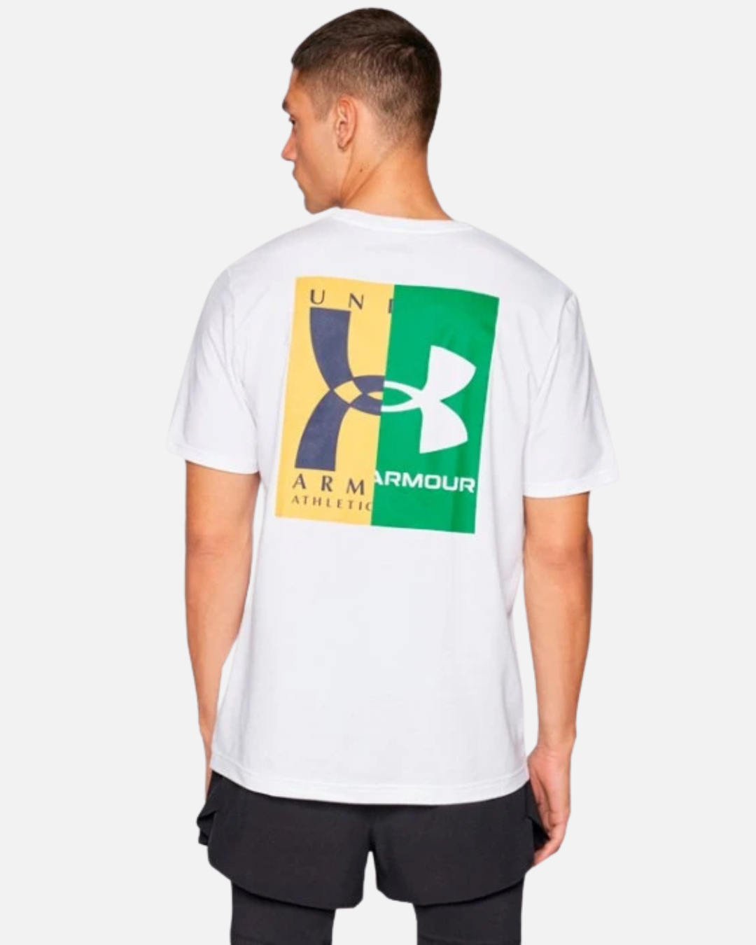 T-shirt Under Armour Evol Logo - Blanc