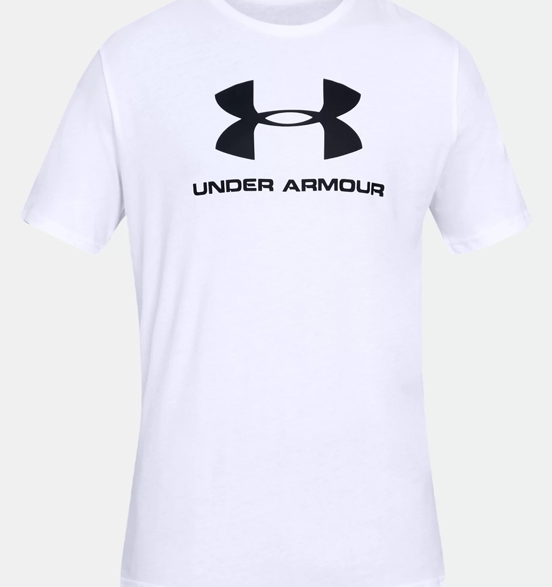T-shirt Under Armour Sportstyle Logo - Blanc/Noir