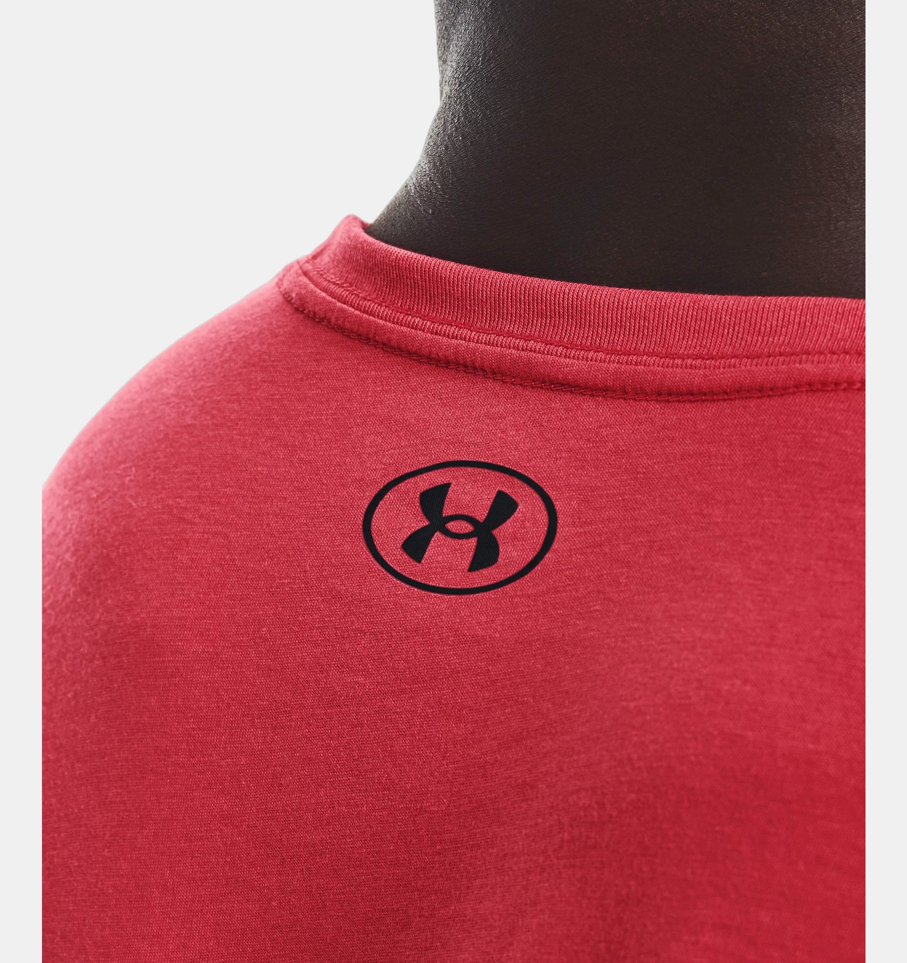 T-Shirt Under Armour Sportstyle Logo - Rouge/Noir