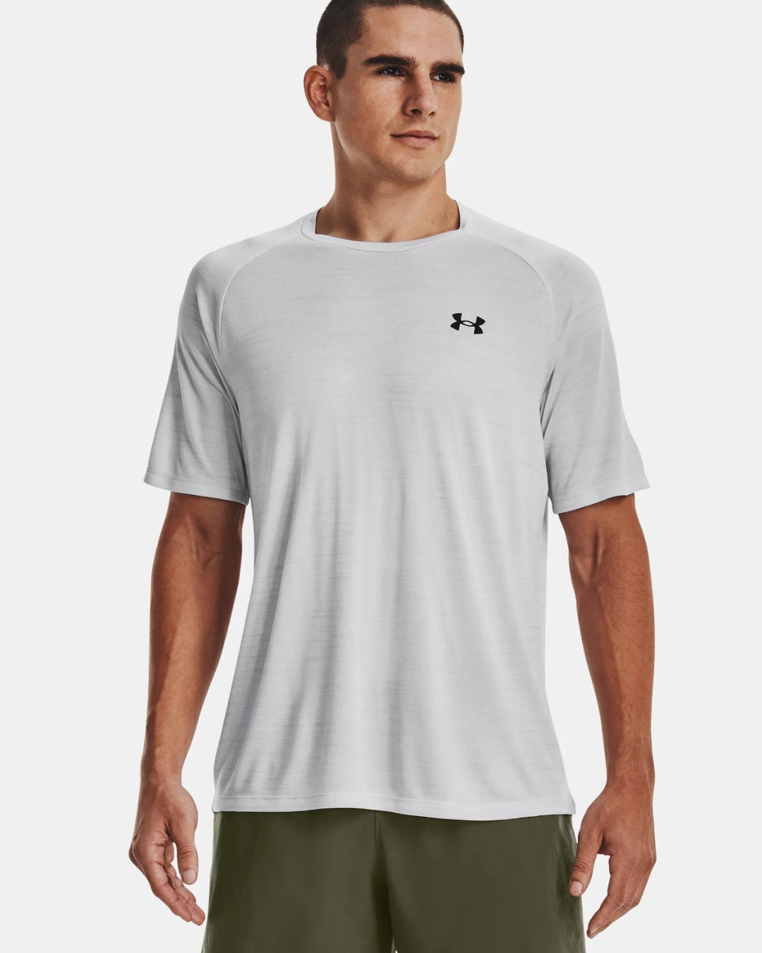 T-shirt Under Armour Tech 2.0 Tiger - Gris