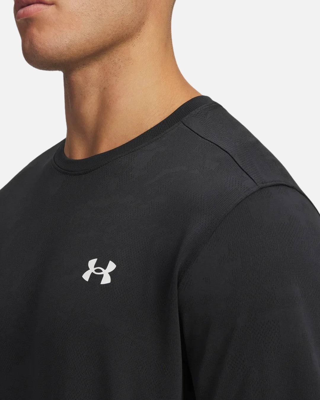 Under Armor Tech Vent Jacquard T-shirt - Black