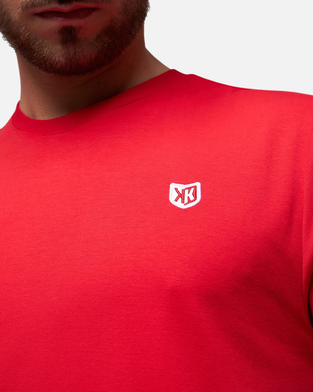 fk basic red t-shirt {Color}
