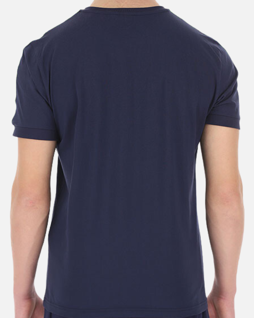 Camiseta Emporio Armani EA7 Logo Series - Bleu Marine
