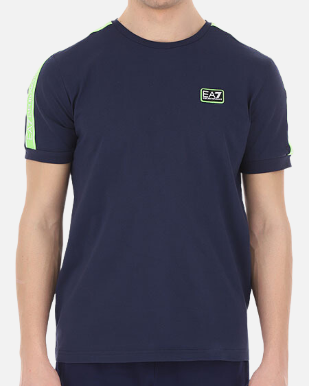 Camiseta Emporio Armani EA7 Logo Series - Bleu Marine