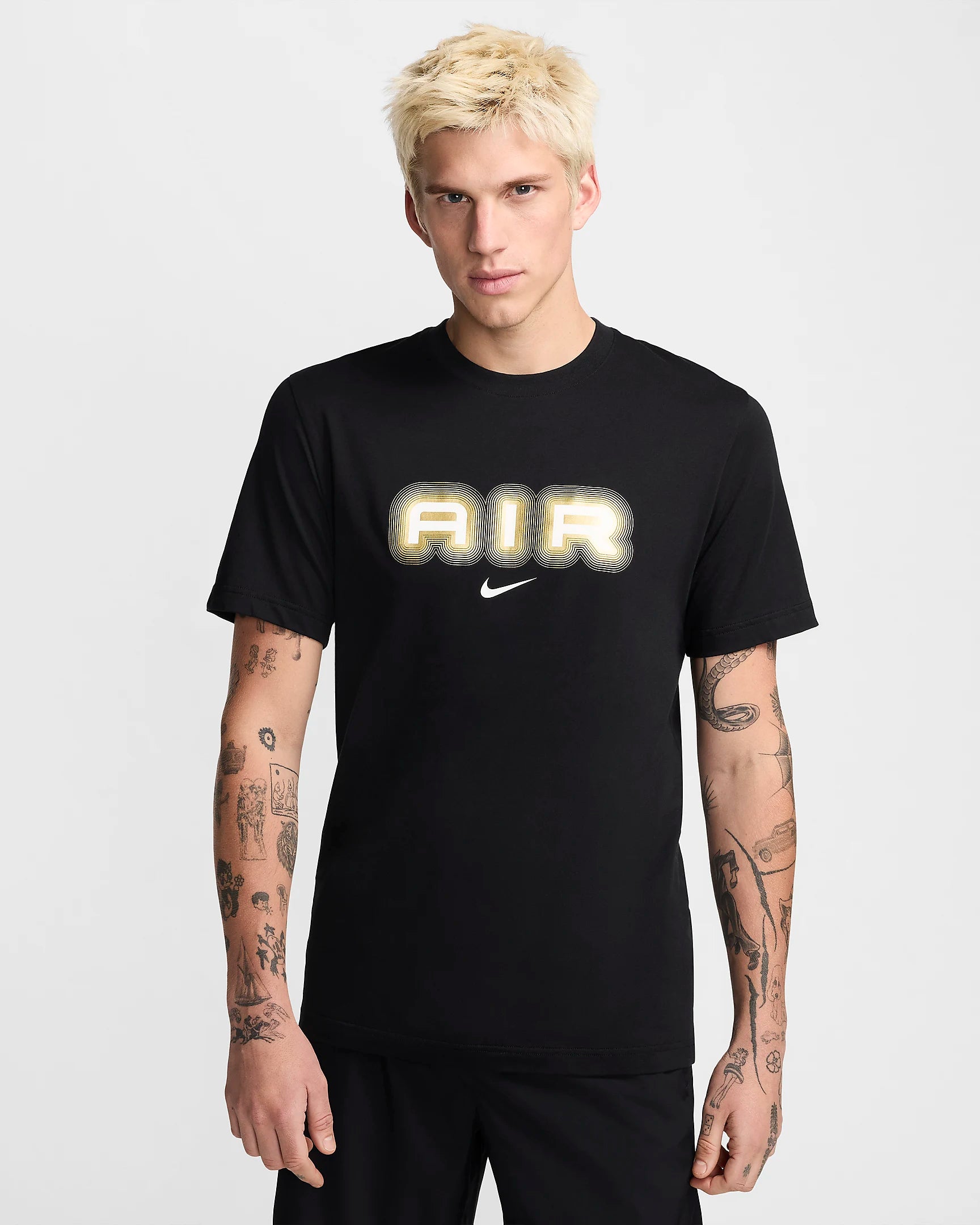 T Shirt Nike Air Graphic Noir Footkorner