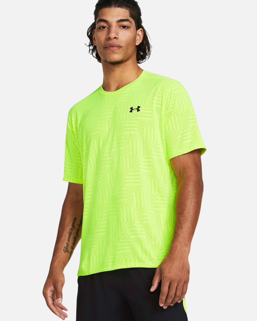 T-shirt Under Armour Tech™ Vent Geotessa - Jaune