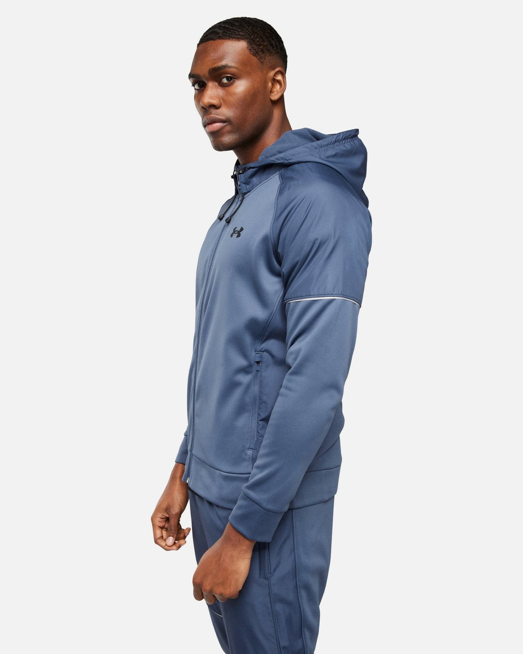Giacca con cappuccio Under Armour Fleece Storm - Blu