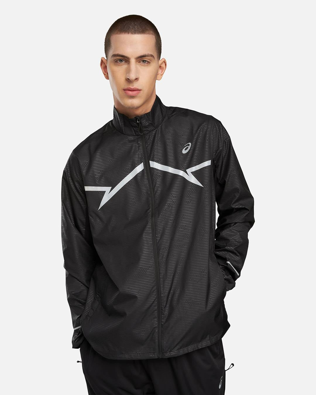 Veste Coupe-Vent Asics Lite-Show - Noir