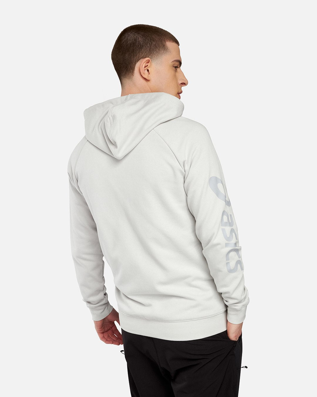 Veste à capuche Big Asics FZ Hoodie - Gris