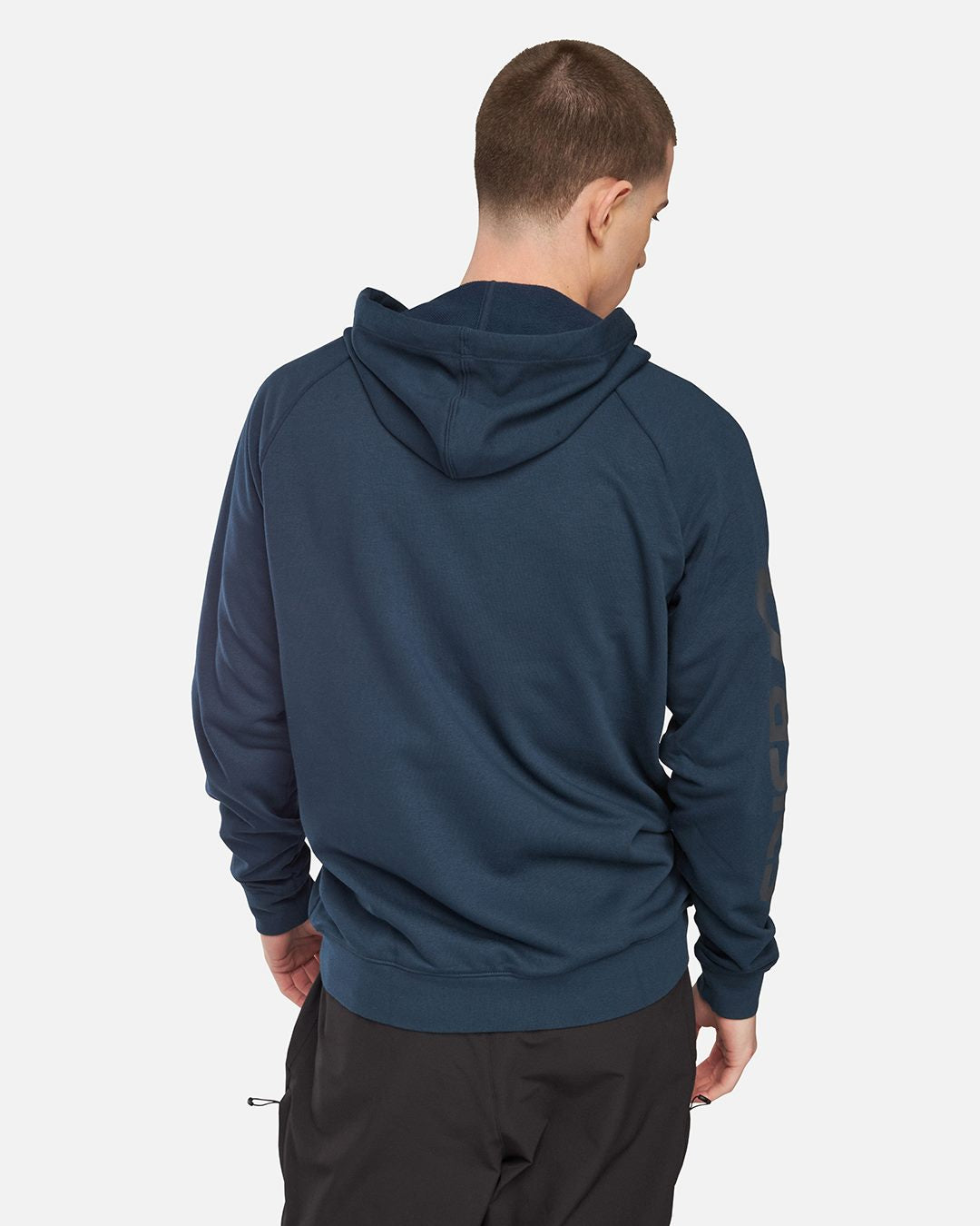 Veste à capuche Big Asics FZ Hoodie - Bleu/Gris