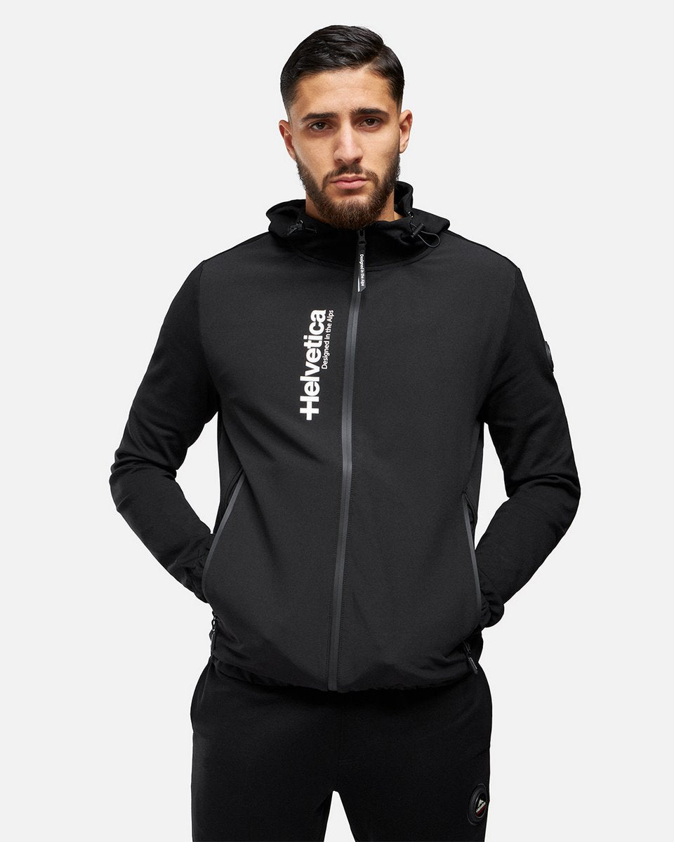 Veste à capuche Helvetica Beta - Gris - Footkorner - Footkorner