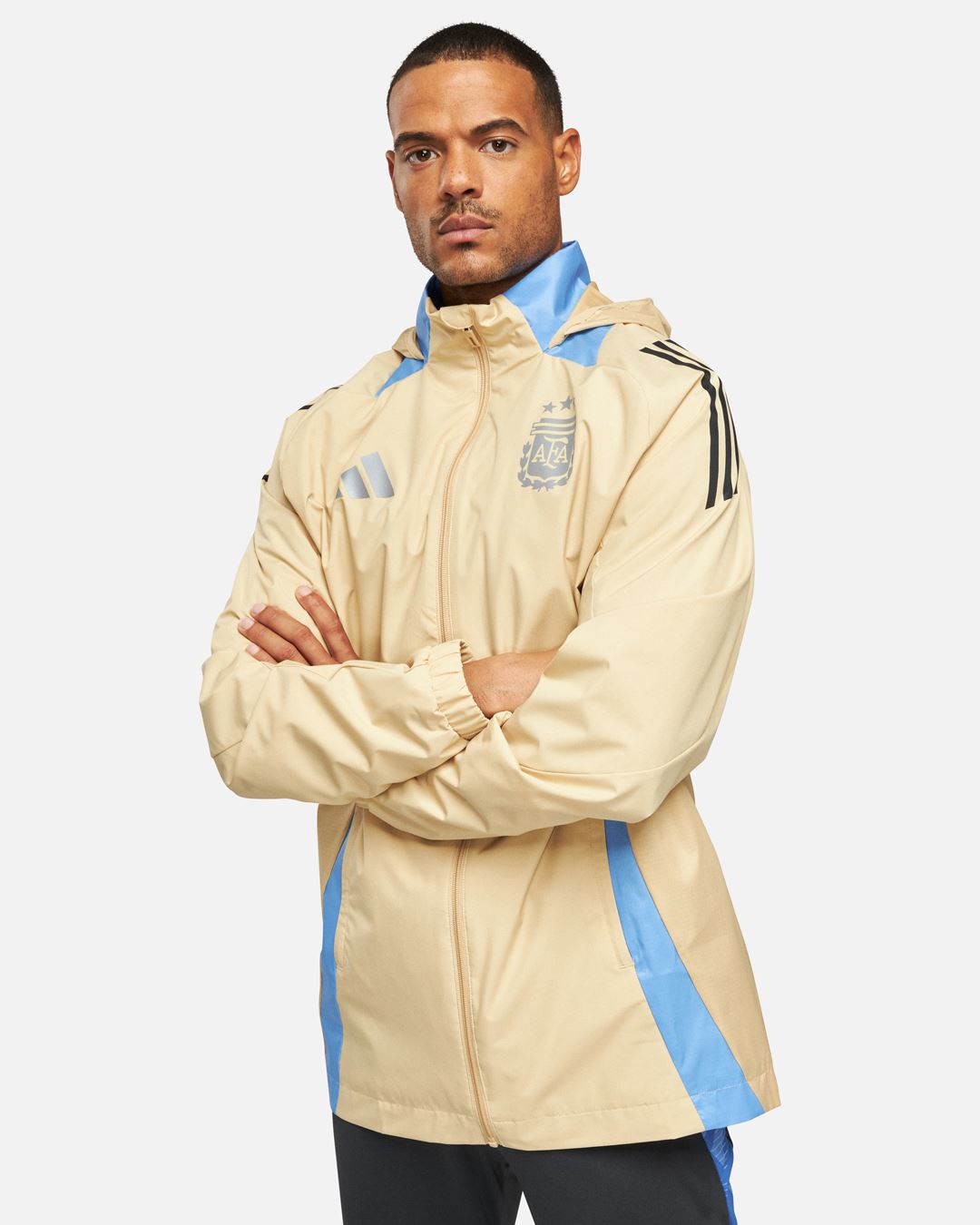 Veste Coupe-Vent Argentine 2024 - Beige/Bleu