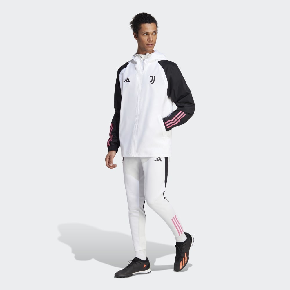 Chaqueta cortavientos Juventus 2023/2024 - Blanco/Negro
