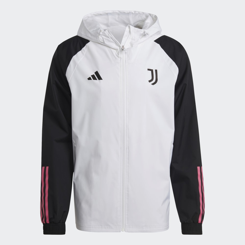 Chaqueta cortavientos Juventus 2023/2024 - Blanco/Negro