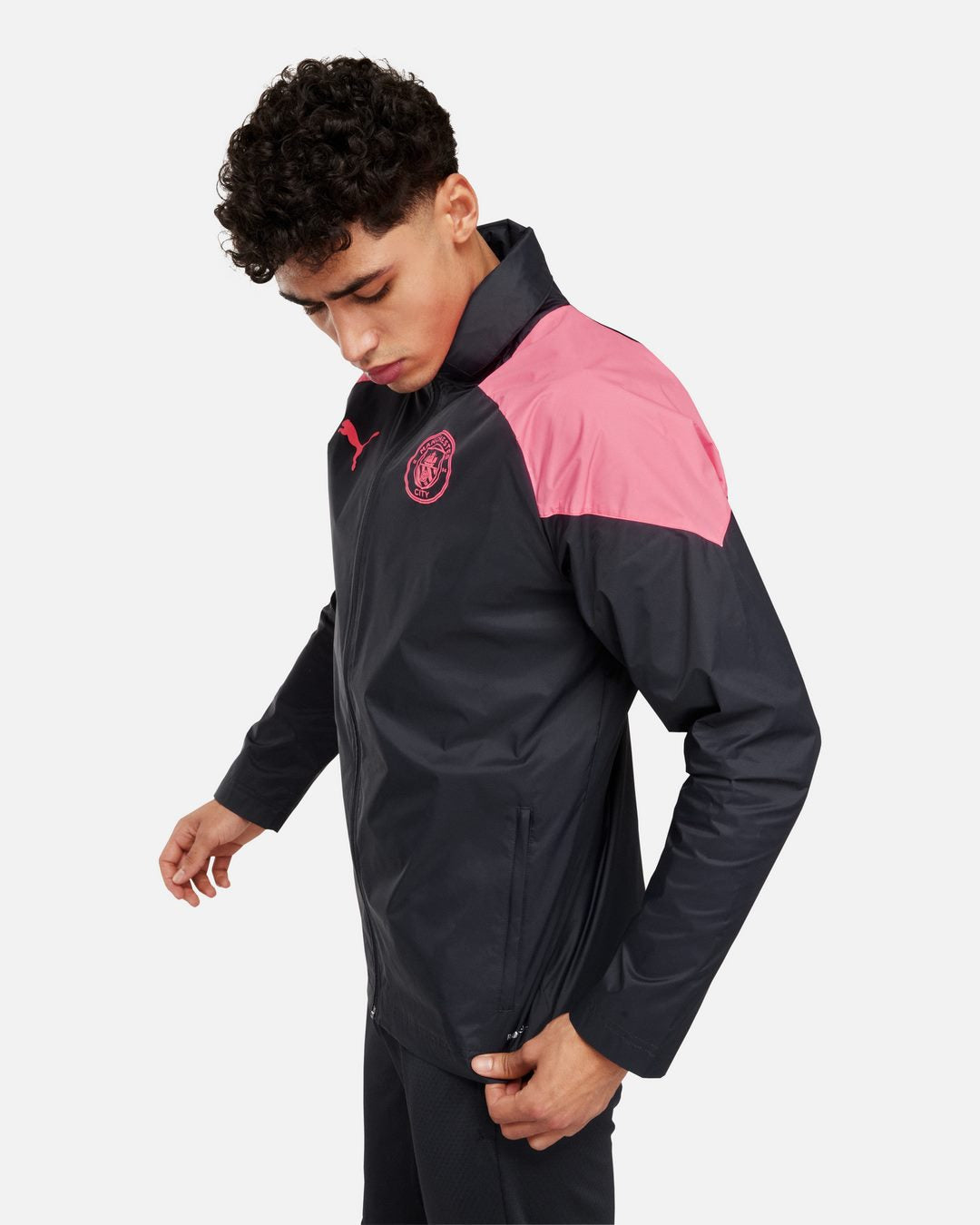 Manchester City Windjacke - Schwarz