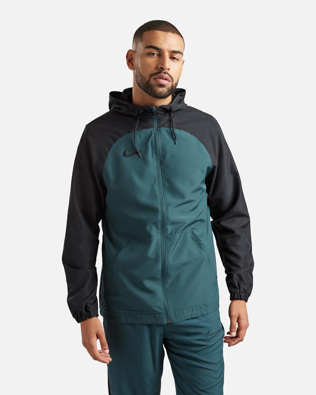 Veste imperméable Homme TERRAIN Vert Noir