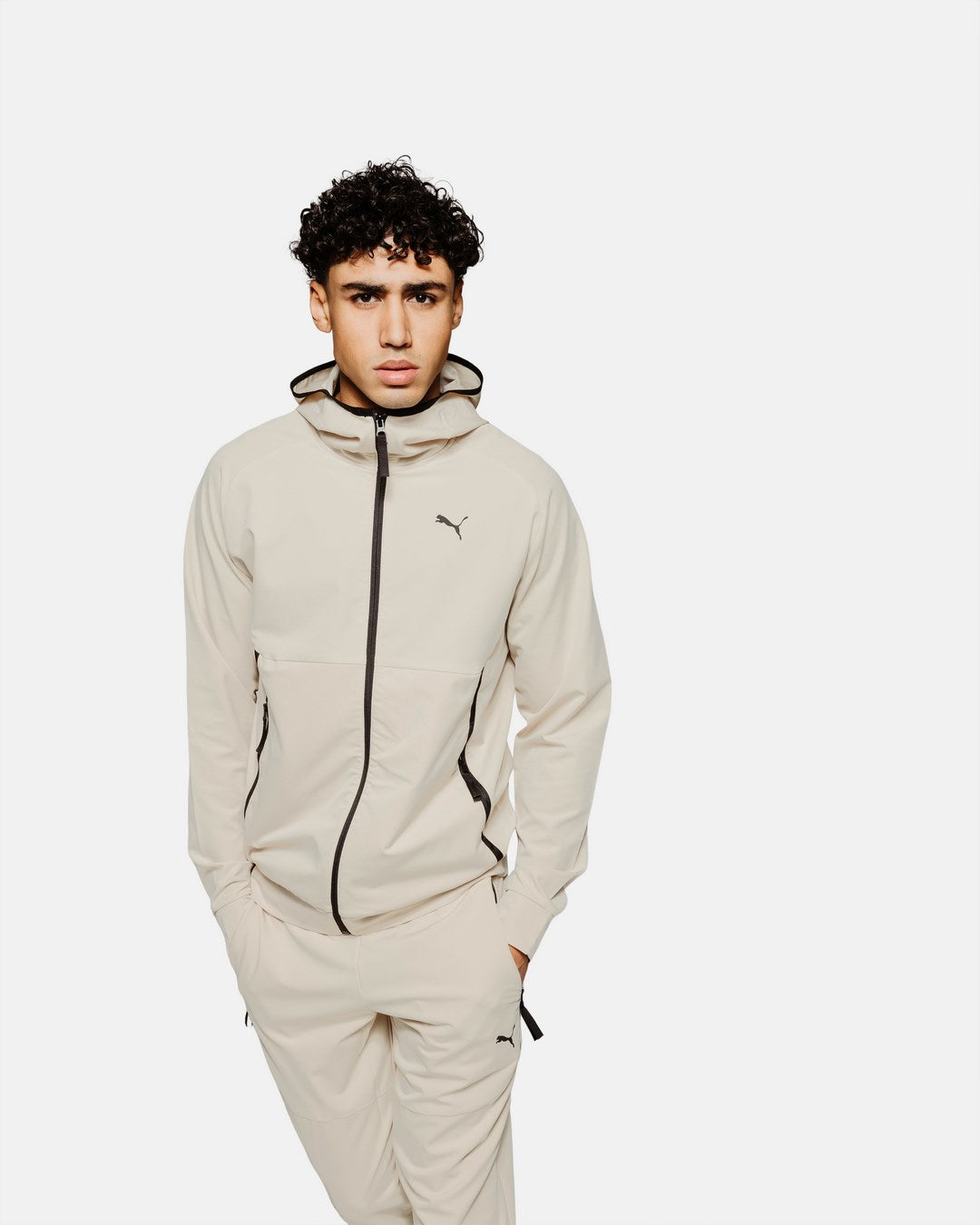 Veste de survêtement Puma Tech - Beige