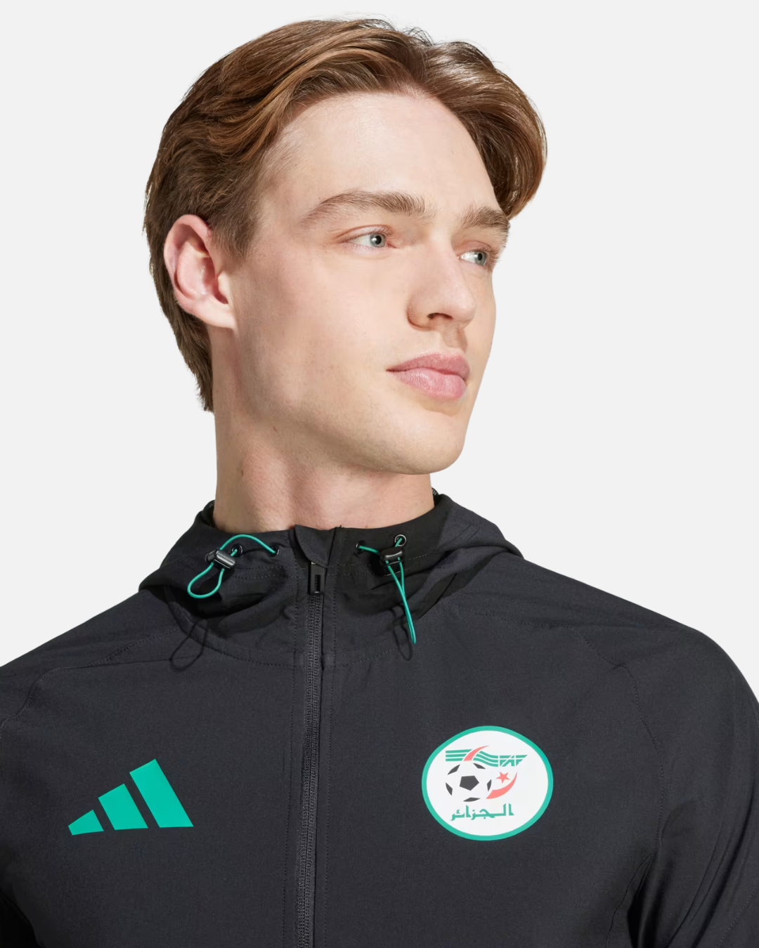 Chaqueta de chándal Argelia 2024/2025 - Negro