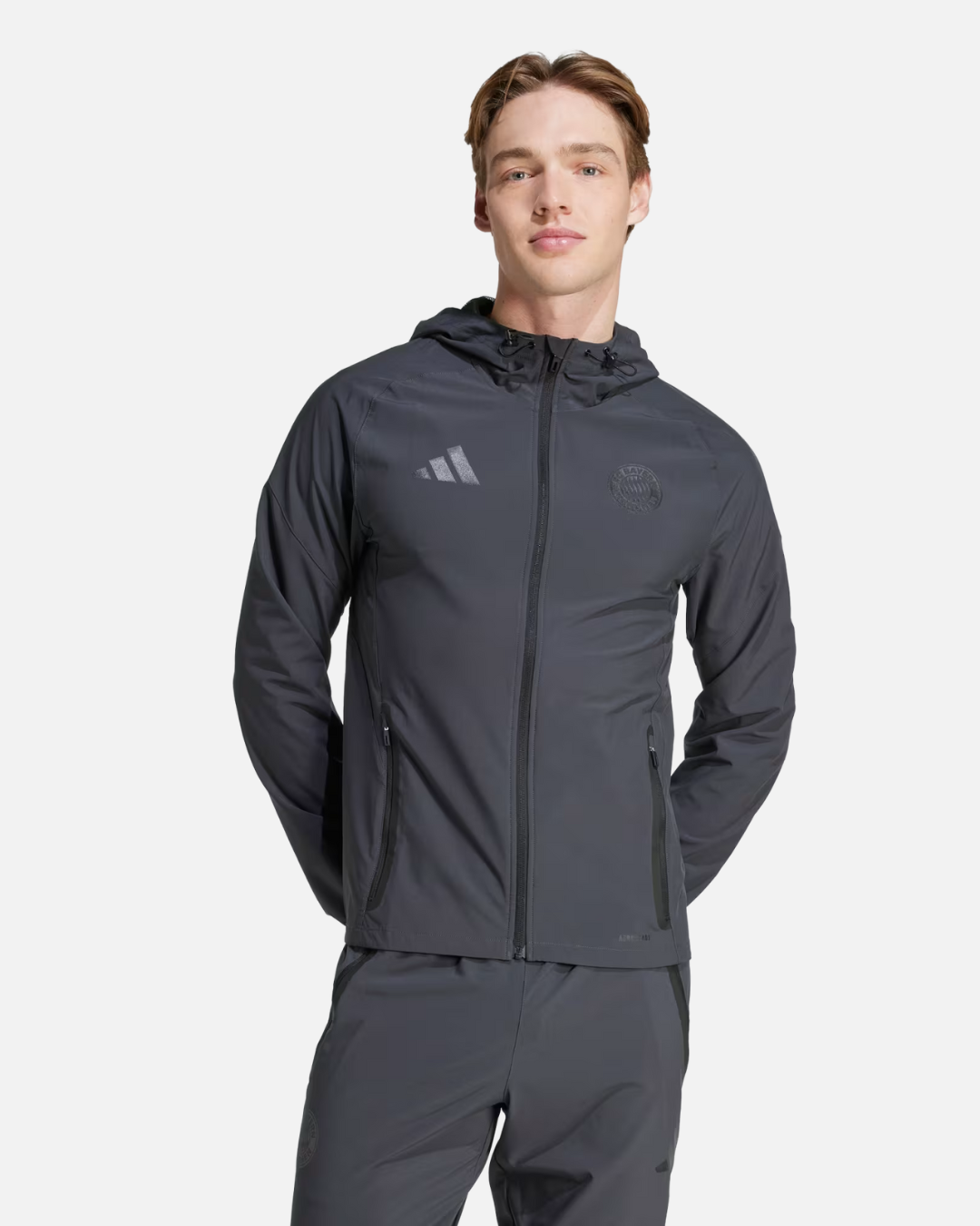 Bayern Munich Track Jacket - Grey