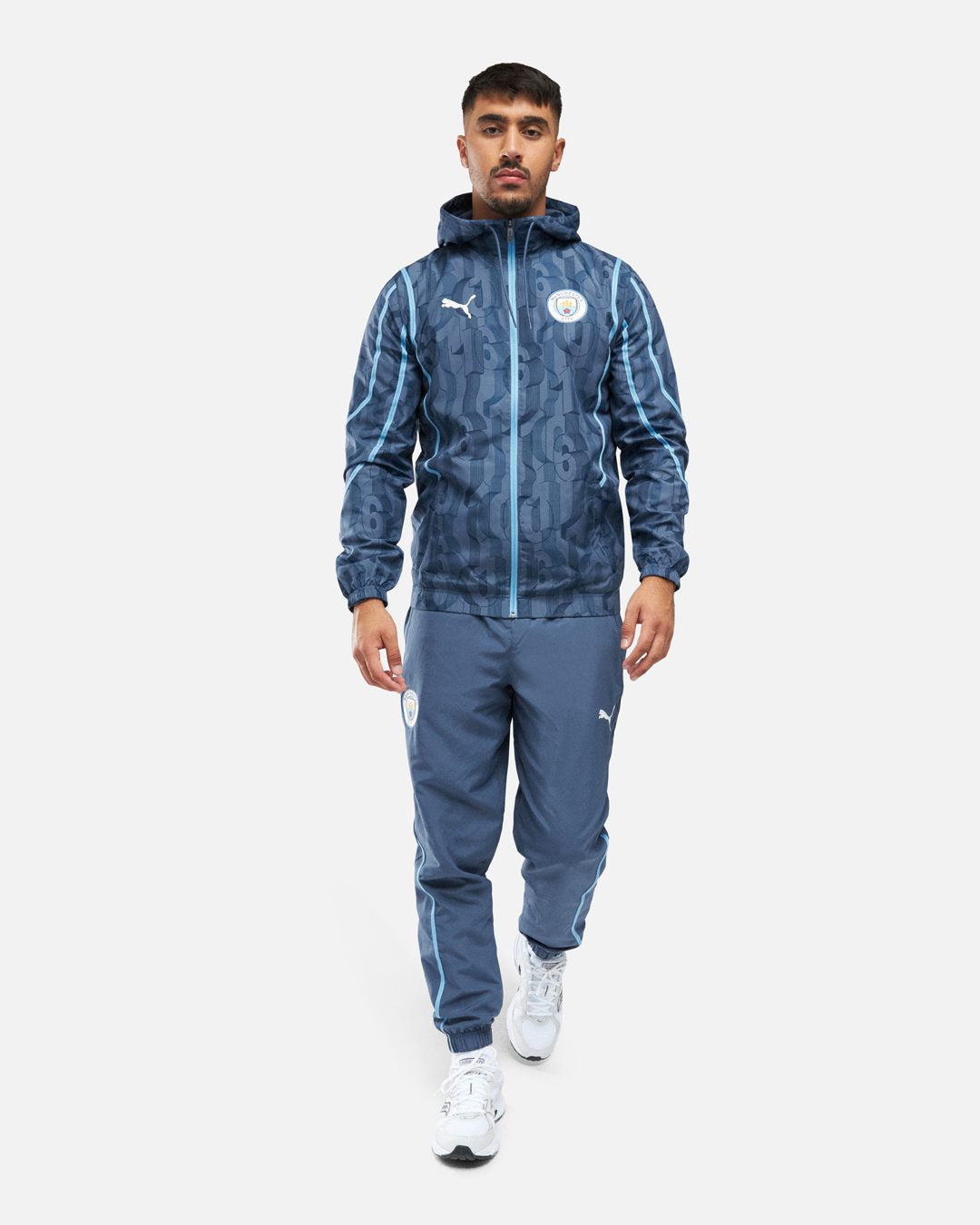 Veste de survêtement Manchester City 2024/2025 - Bleu