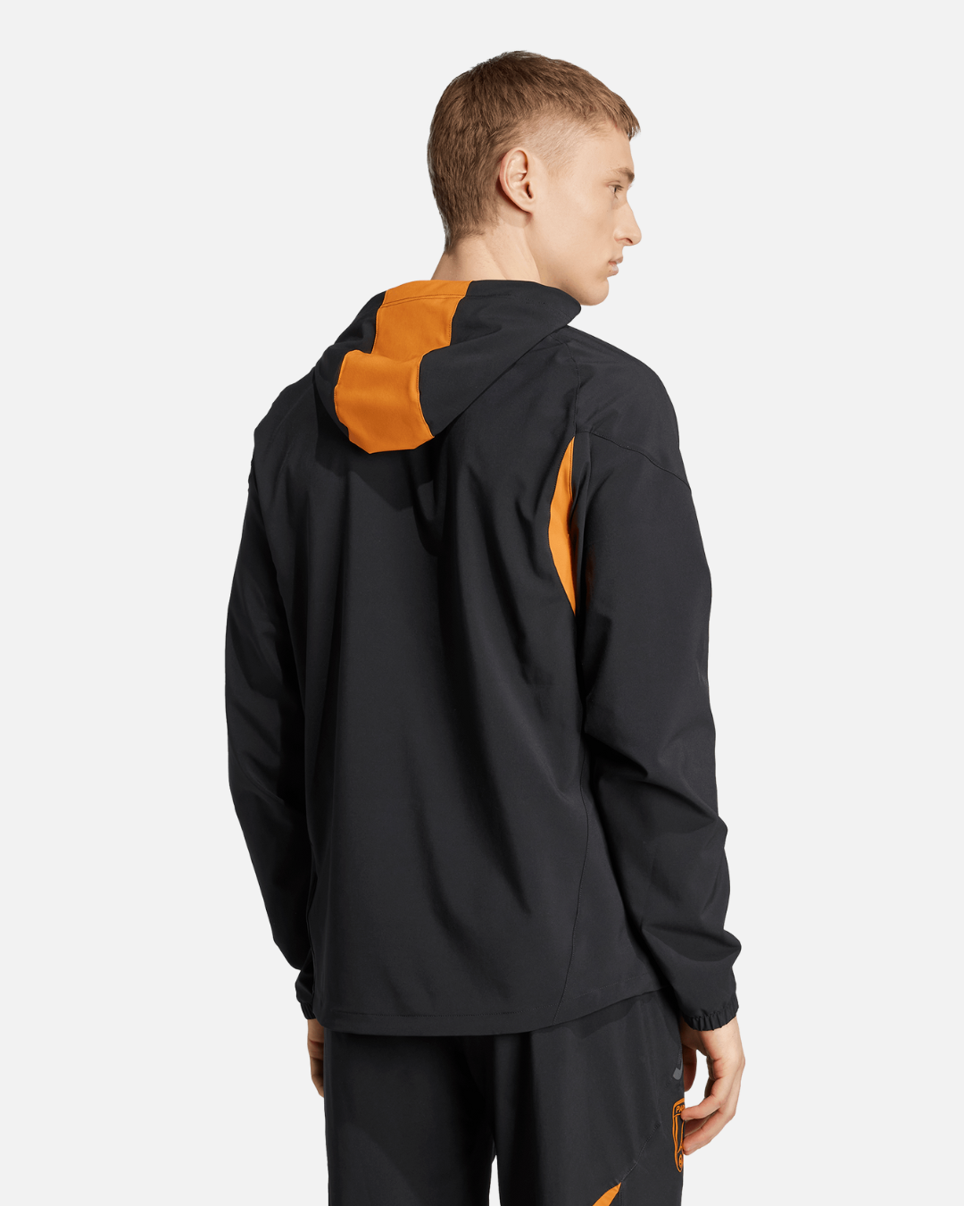 Paris FC x Jefe Track Jacket - Black/Orange