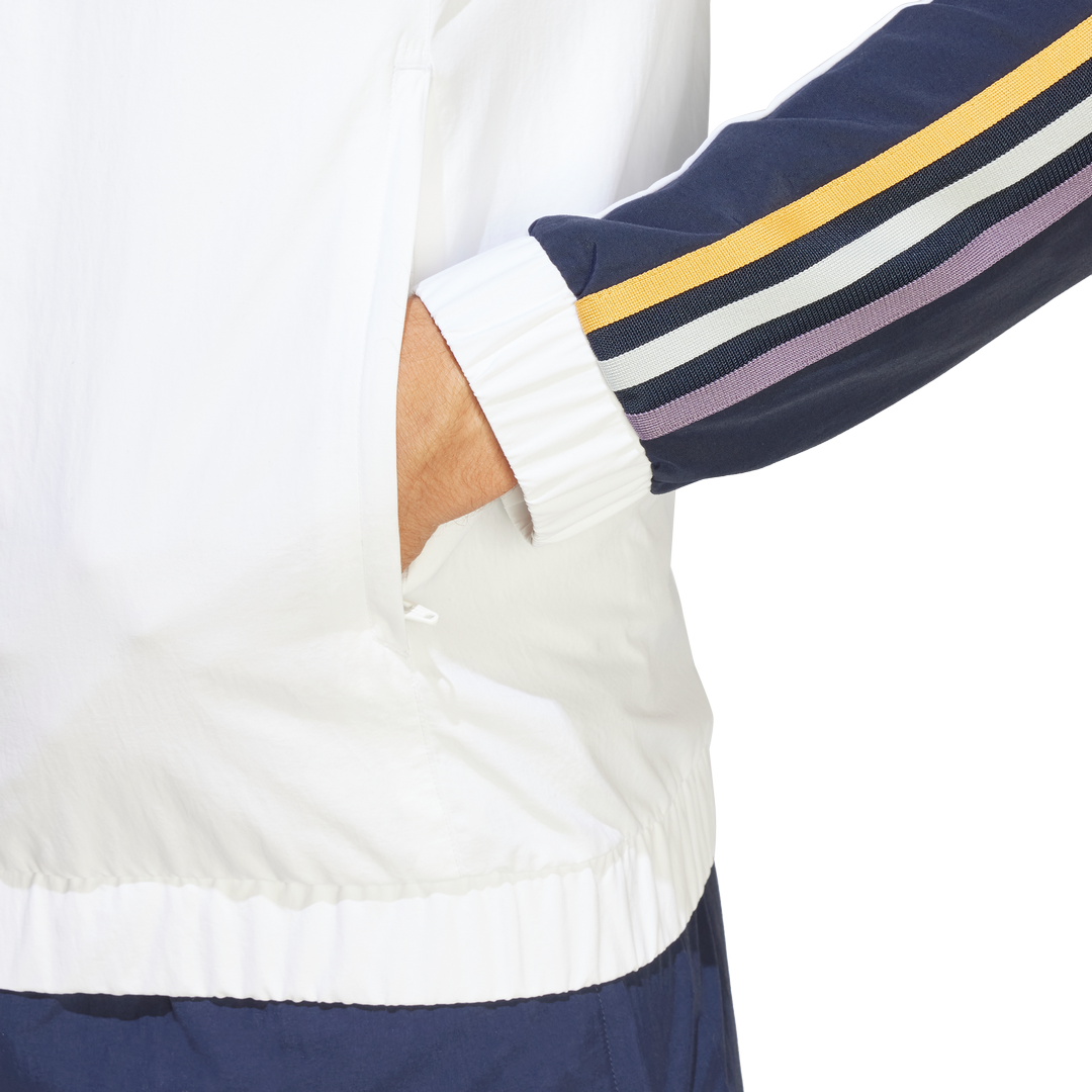 Real Madrid 2023/2024 Trainingsjacke – Weiß/Blau/Gelb