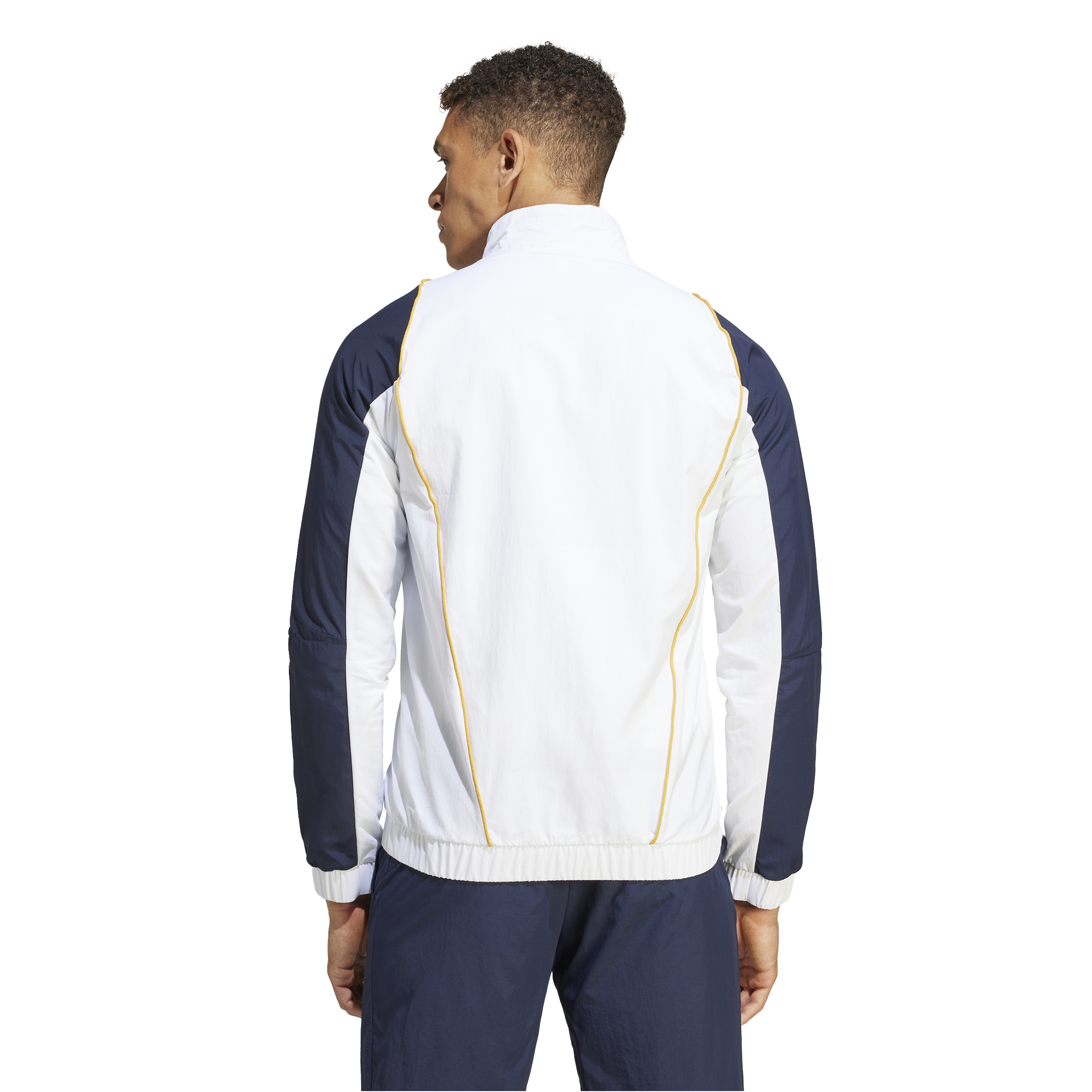 Real Madrid 2023/2024 Trainingsjacke – Weiß/Blau/Gelb