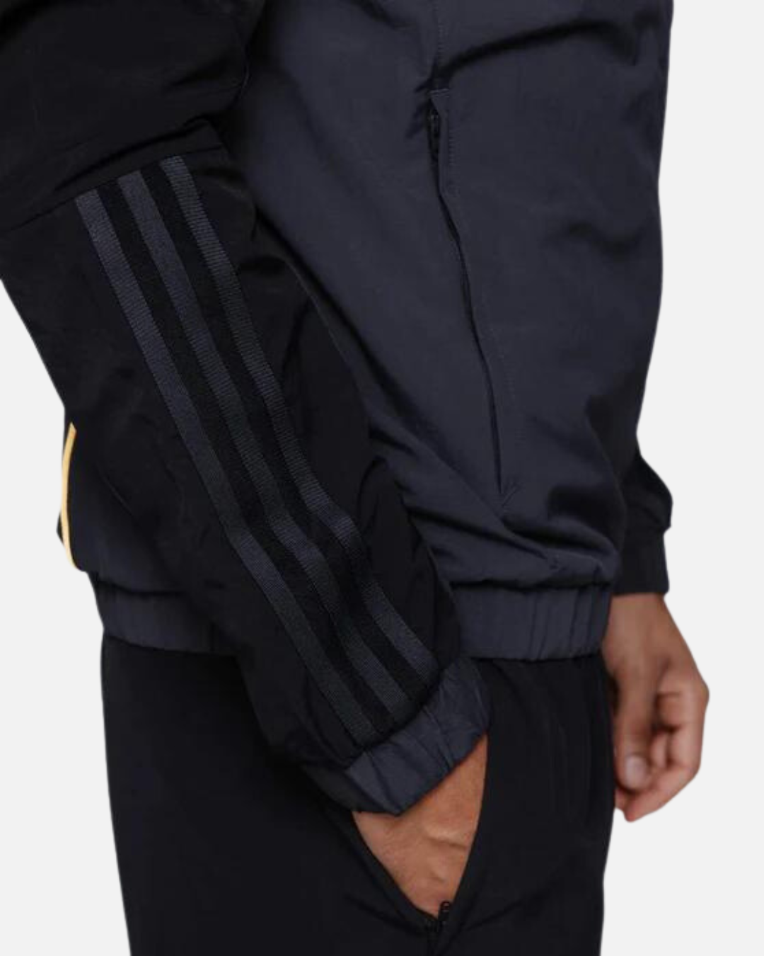 Real Madrid 2023/2024 Training Jacket - Grey/Black/Gold
