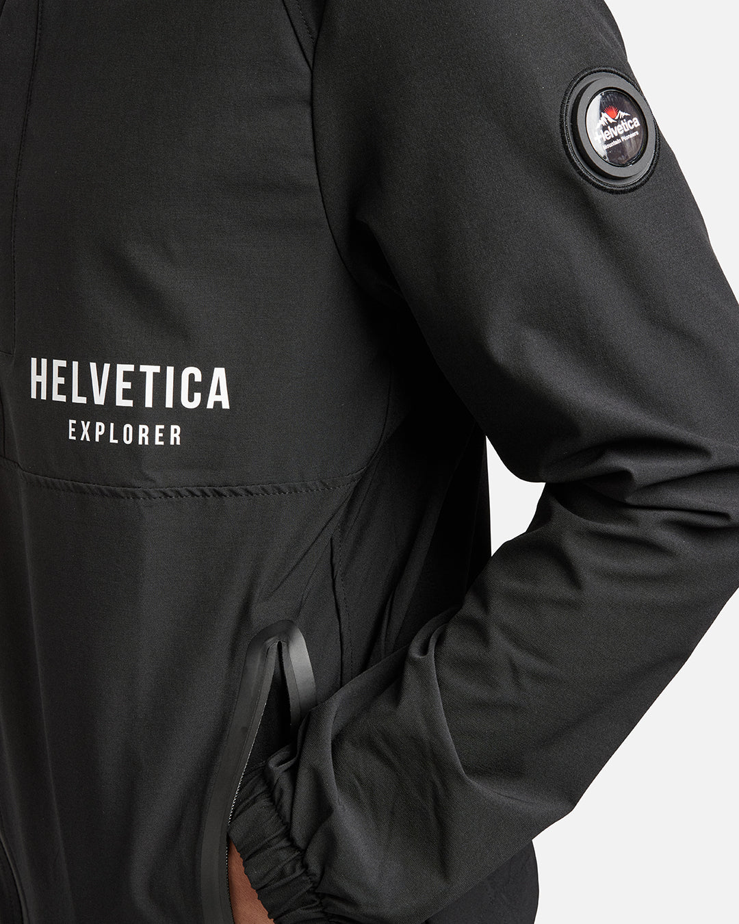 Chaqueta de entrenamiento Helvetica Manday - Negro
