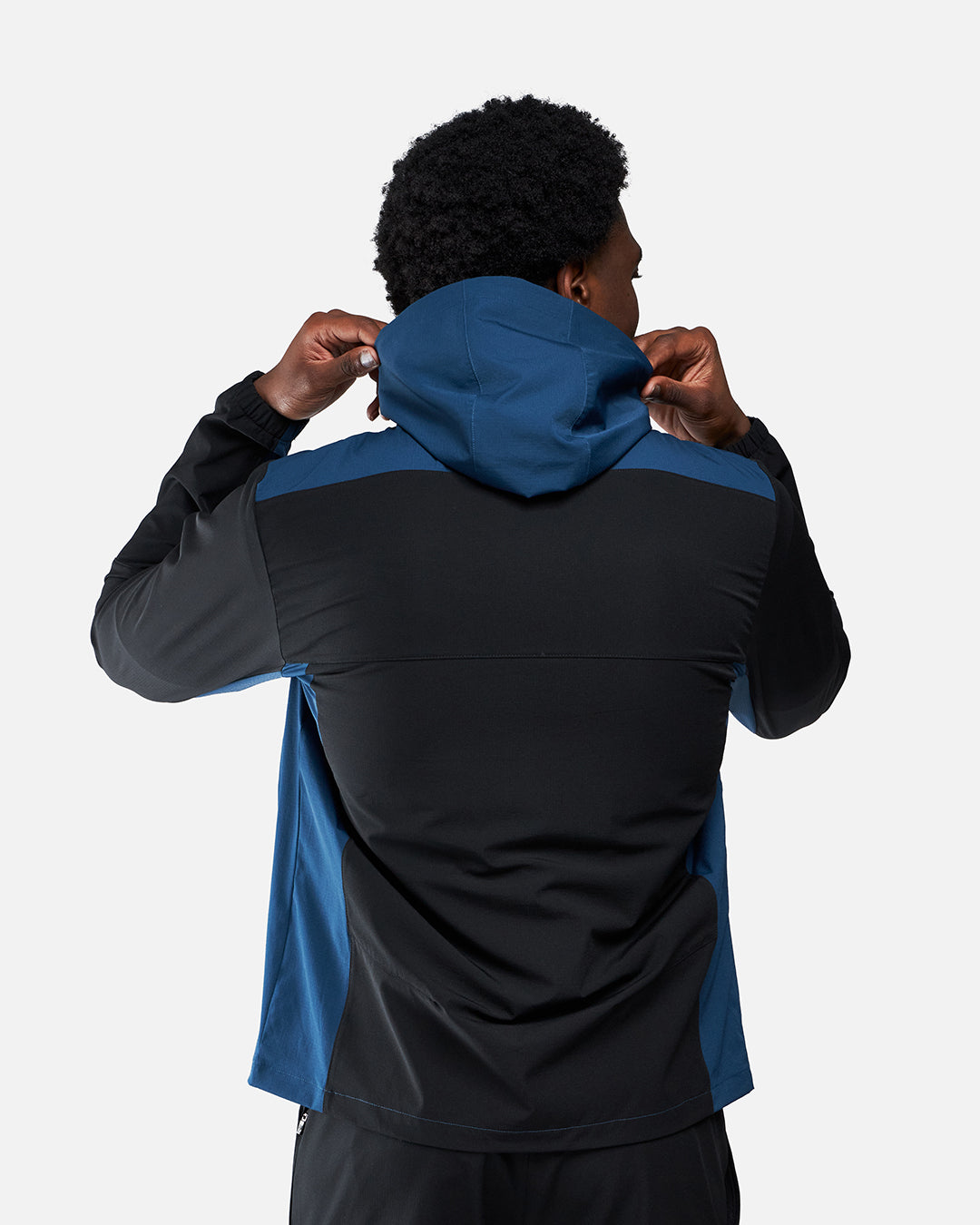 Chaqueta con capucha FK - Azul/Negro