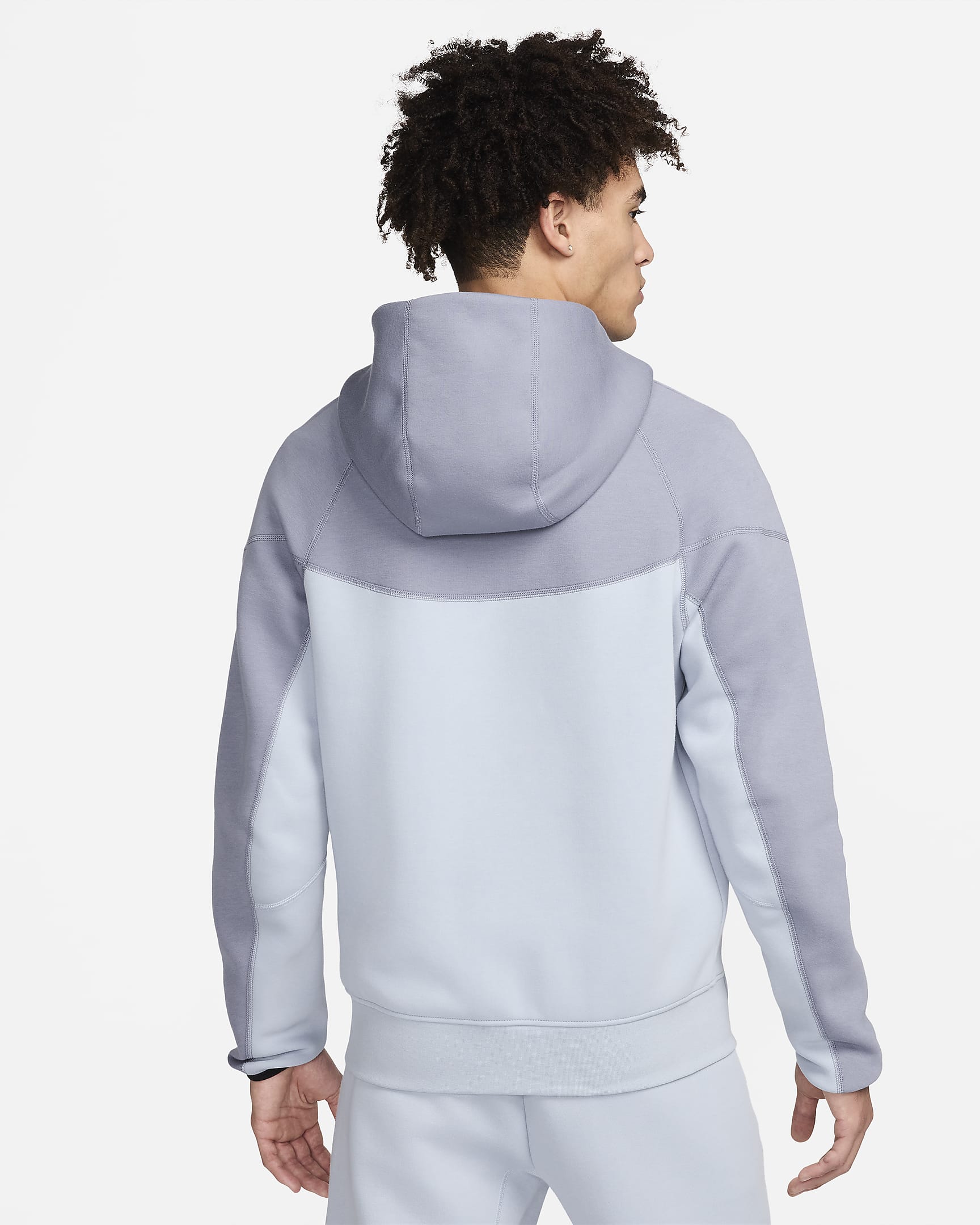 Veste Nike Tech Fleece Windrunner - Bleu