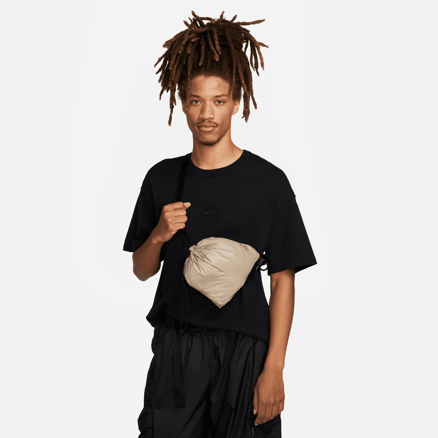 Nike Tech Woven Jacket - Beige/Black