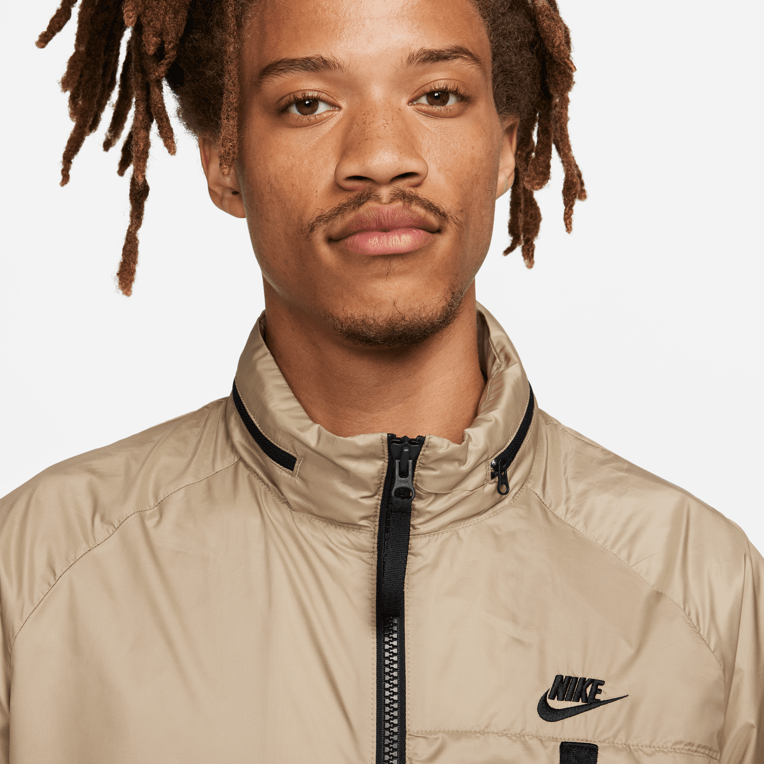 Nike Tech Woven Jacket - Beige/Black