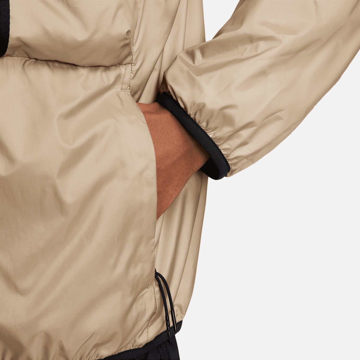 Nike Tech Woven Jacket - Beige/Black
