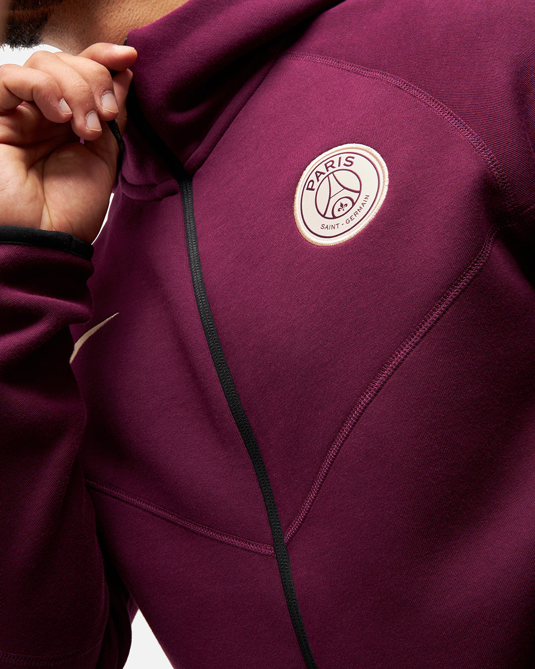 Maglia PSG Tech Fleece Windrunner 2024/2025 - Bordeaux
