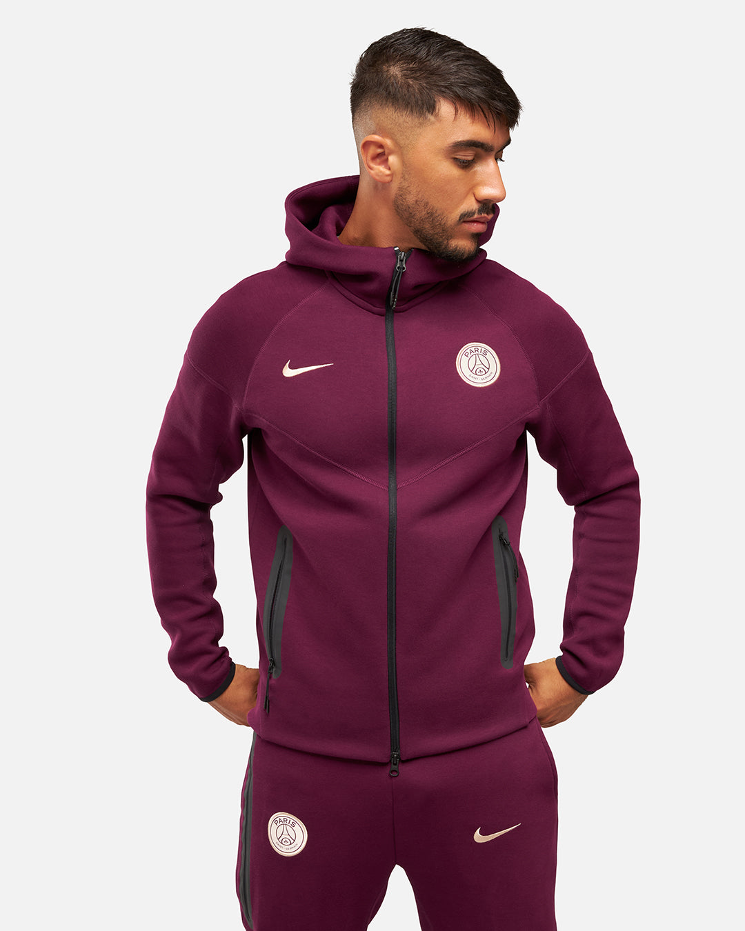 Veste PSG Tech Fleece Windrunner 2024/2025 Bordeaux – Footkorner