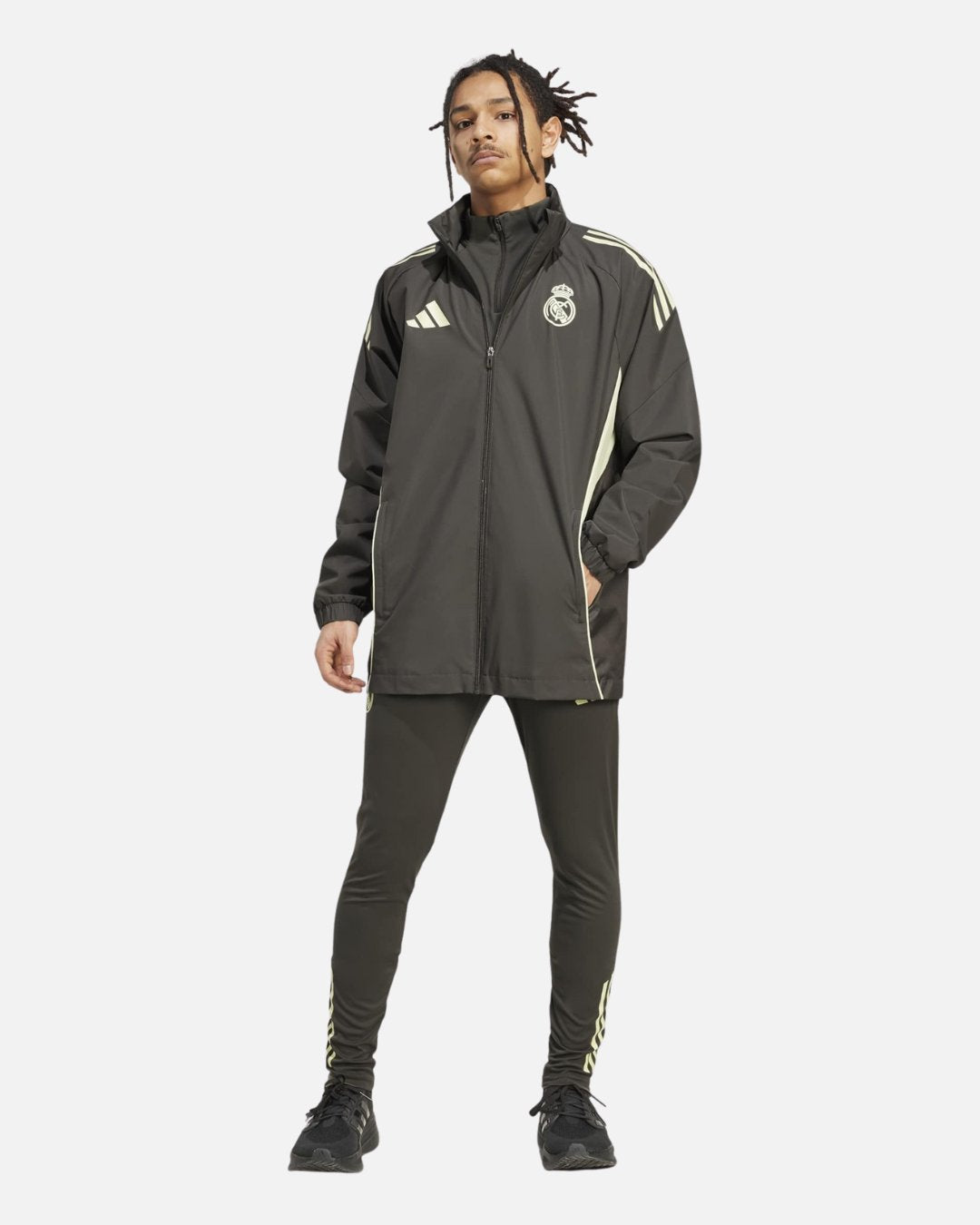 Giacca a vento Real Madrid 2025/2026 - Cachi/Verde