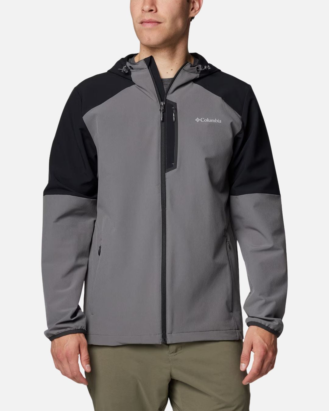 columbia tech softshell hoodie {Color}