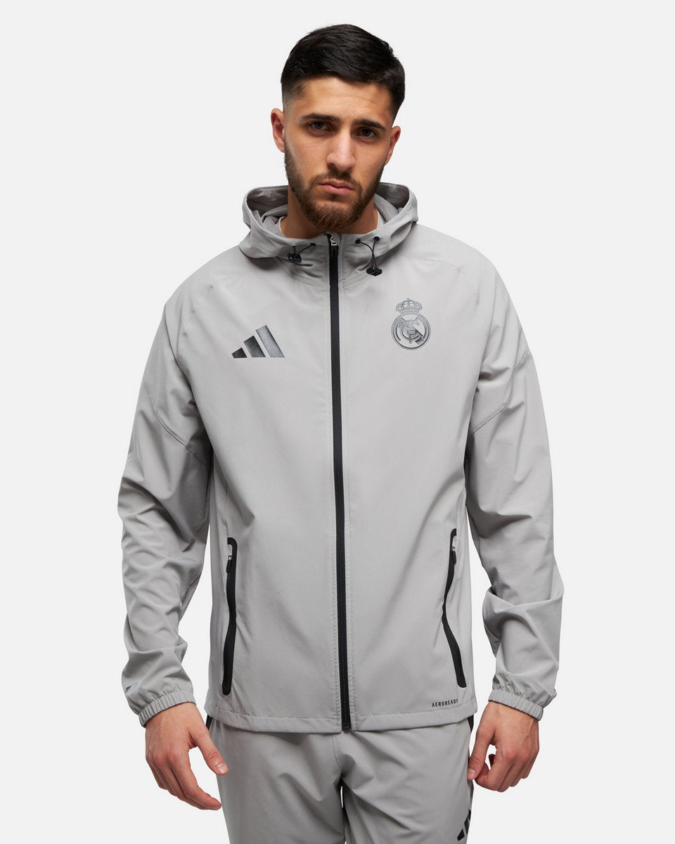 Chaqueta Tiro Real Madrid 2024/2025 - Gris
