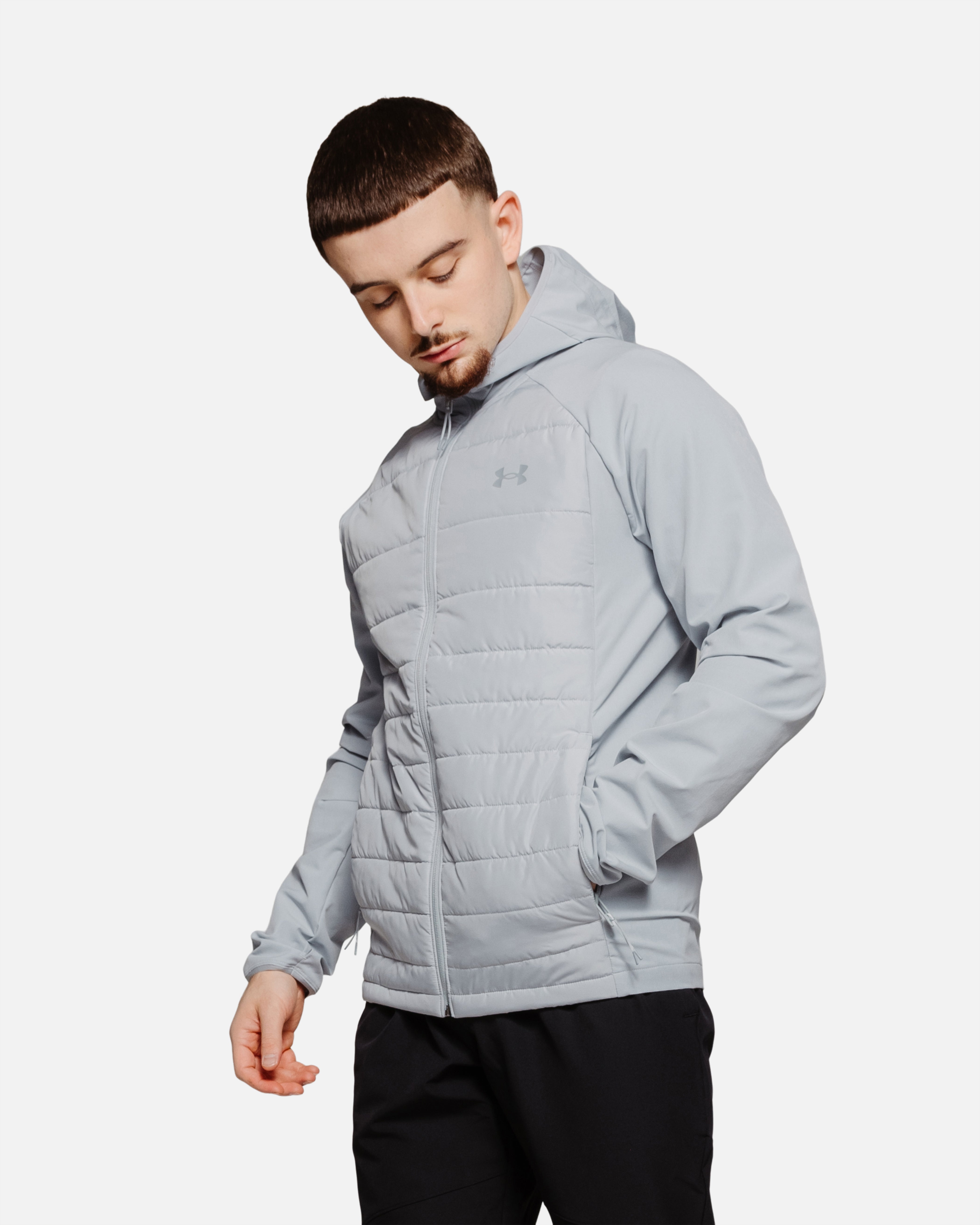 Veste Under Armour Hybride Storm Session - Gris