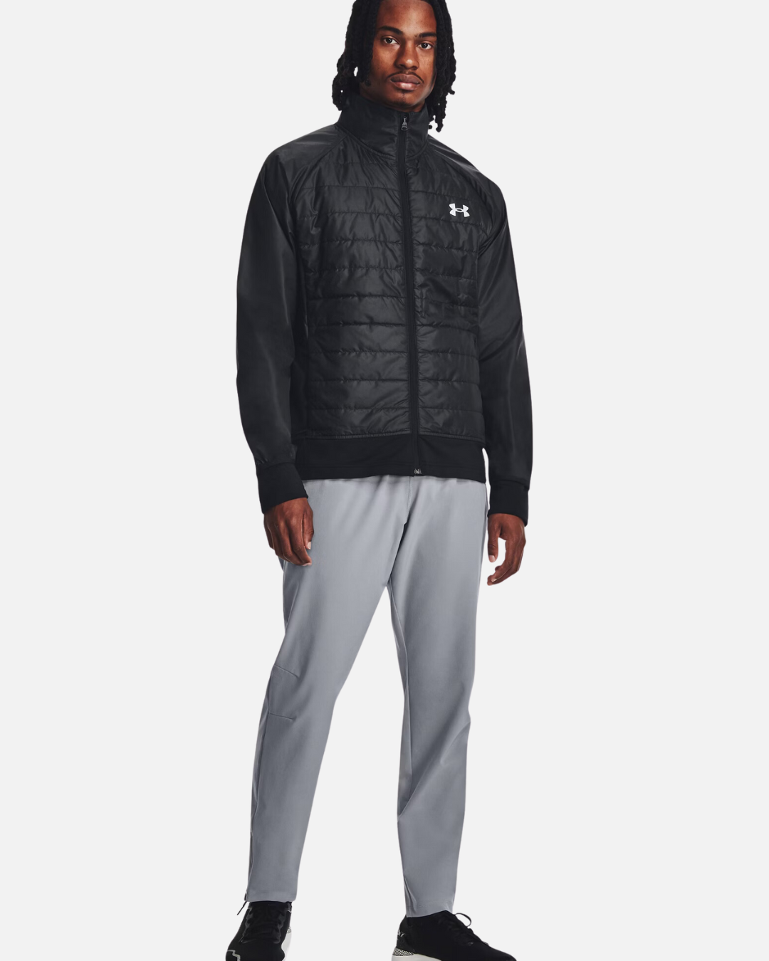 Chaqueta de lanzamiento Under Armour - Negro