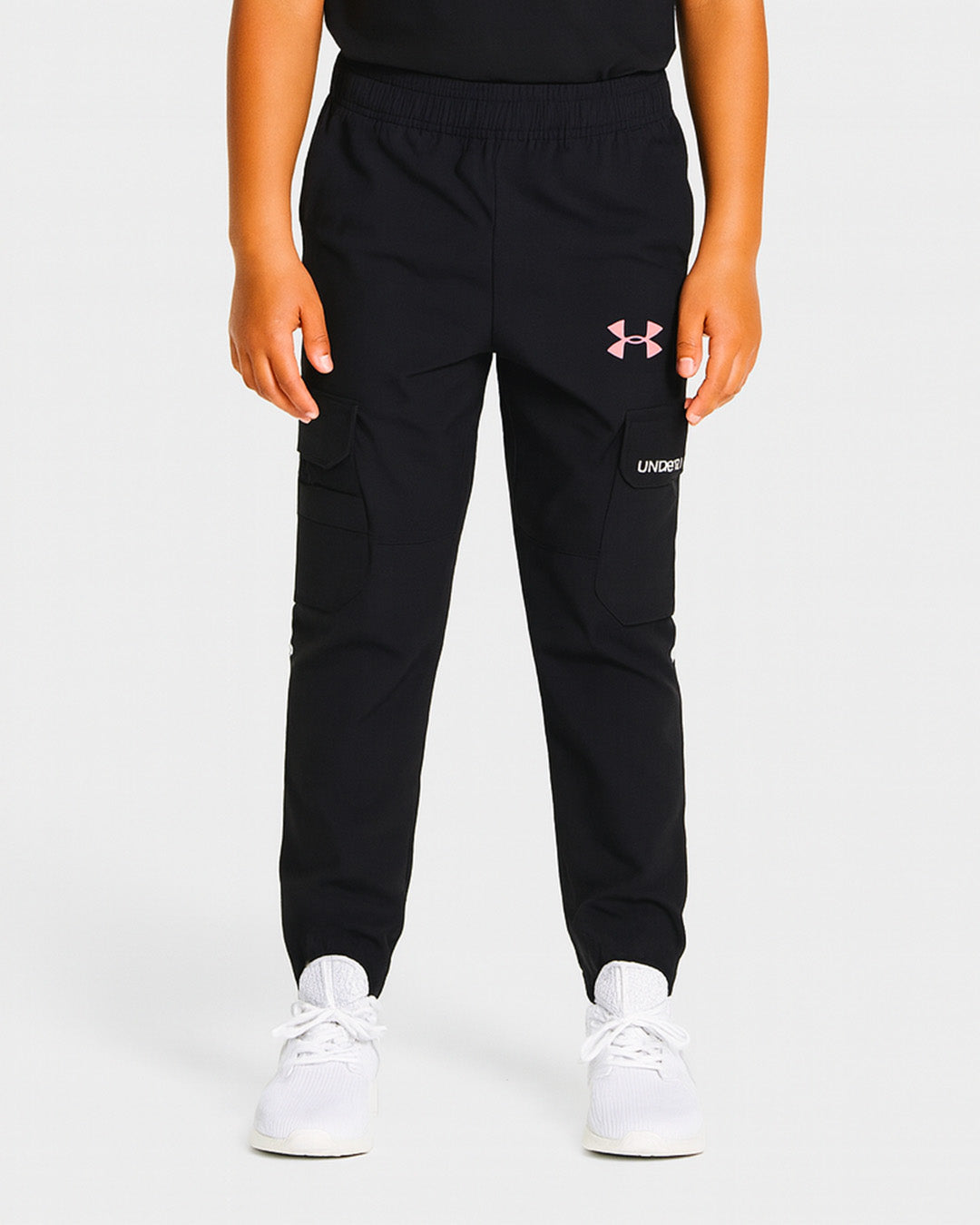 Under Armor Tech Utility Woven Junior - Black/Pink